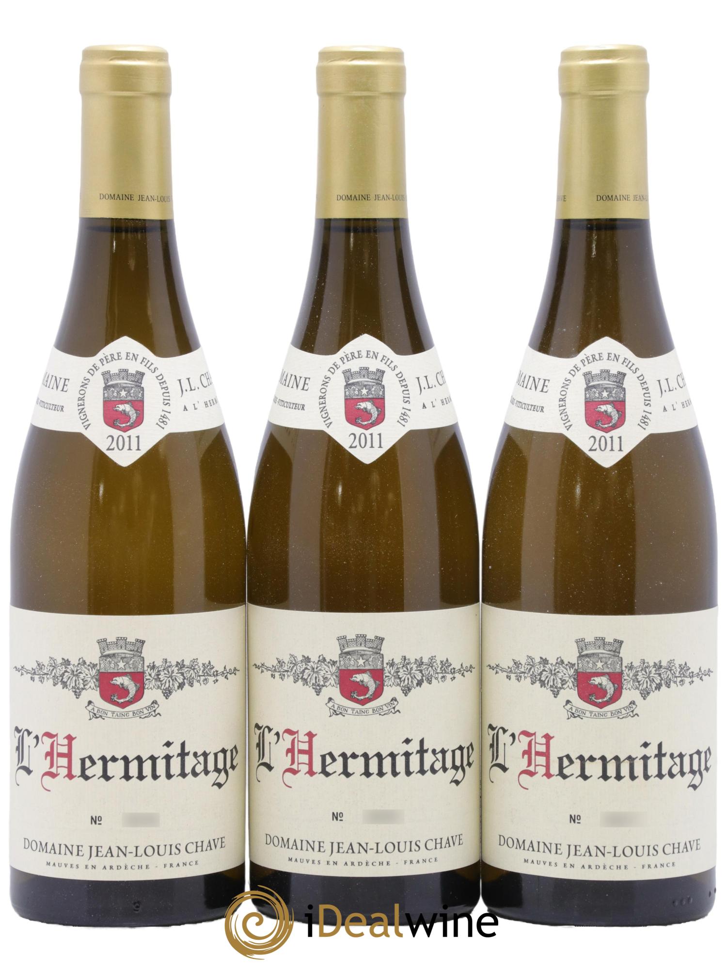 Hermitage Jean-Louis Chave 2011 - Lot de 6 bouteilles - 3