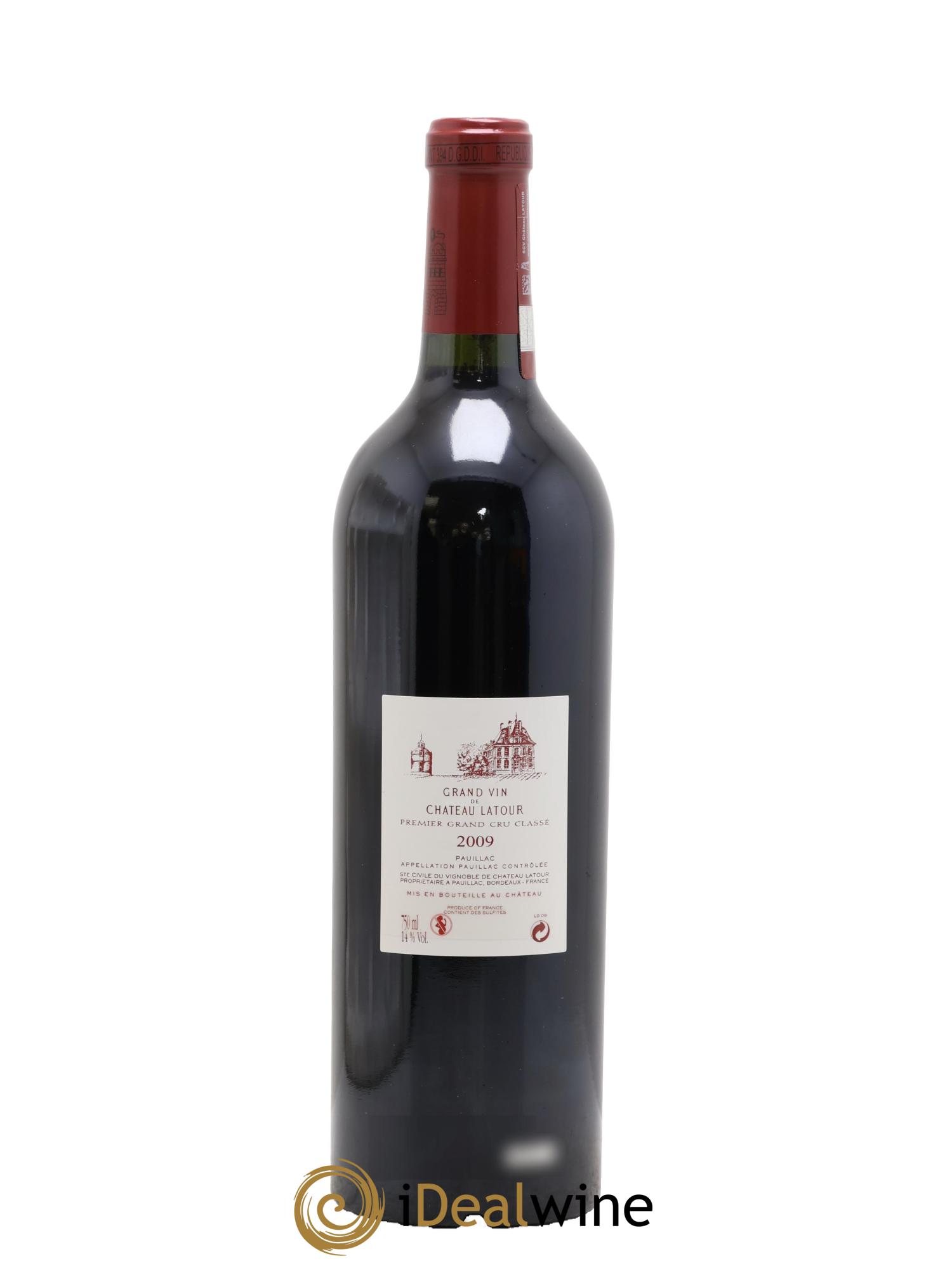 Château Latour 1er Grand Cru Classé 2009 - Lot of 1 bottle - 1