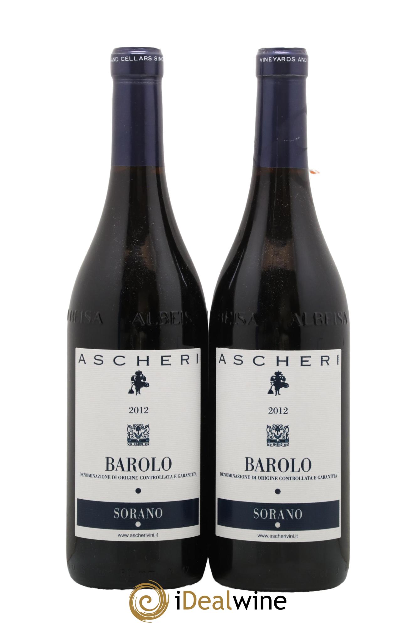 Barolo Ascheri Sorrano 2012 - Posten von 2 Flaschen - 0