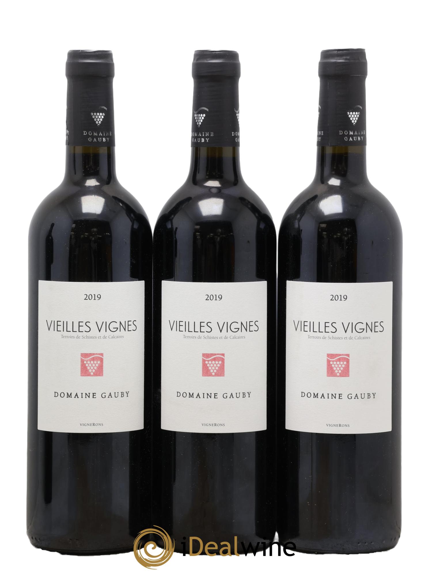 IGP Côtes Catalanes  Vieilles Vignes Gauby (Domaine) 2019 - Lot of 3 bottles - 0