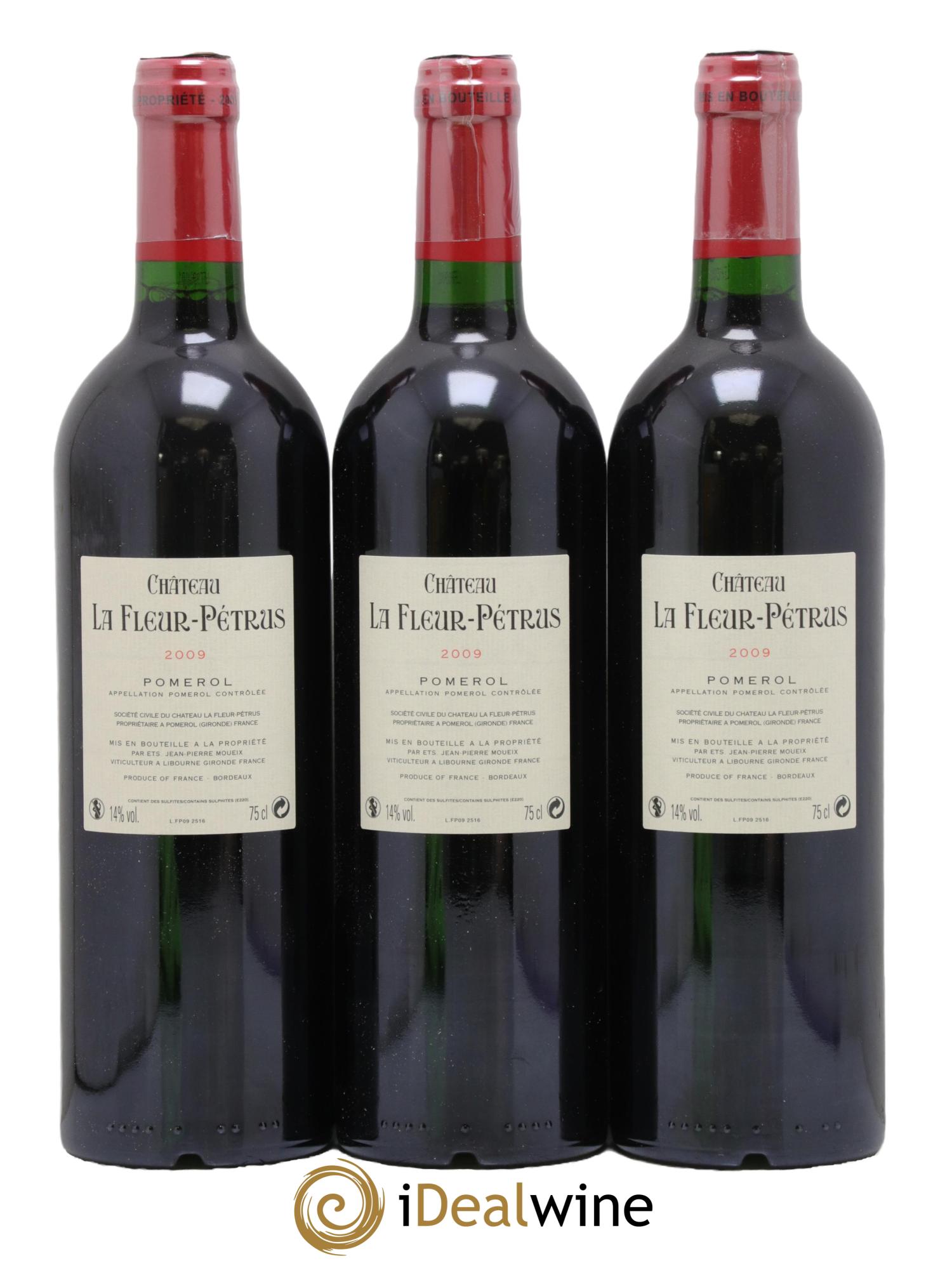 Château la Fleur Petrus 2009 - Lot de 3 bouteilles - 1
