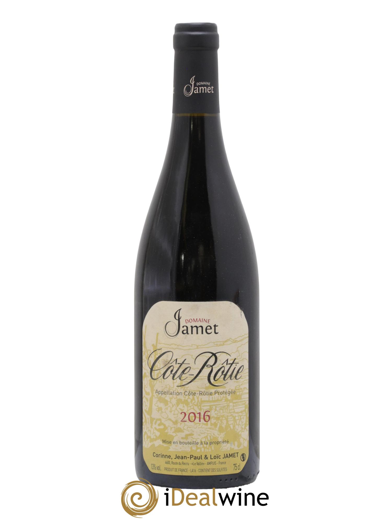 Côte-Rôtie Jamet (Domaine) 2016 - Lot of 1 bottle - 0