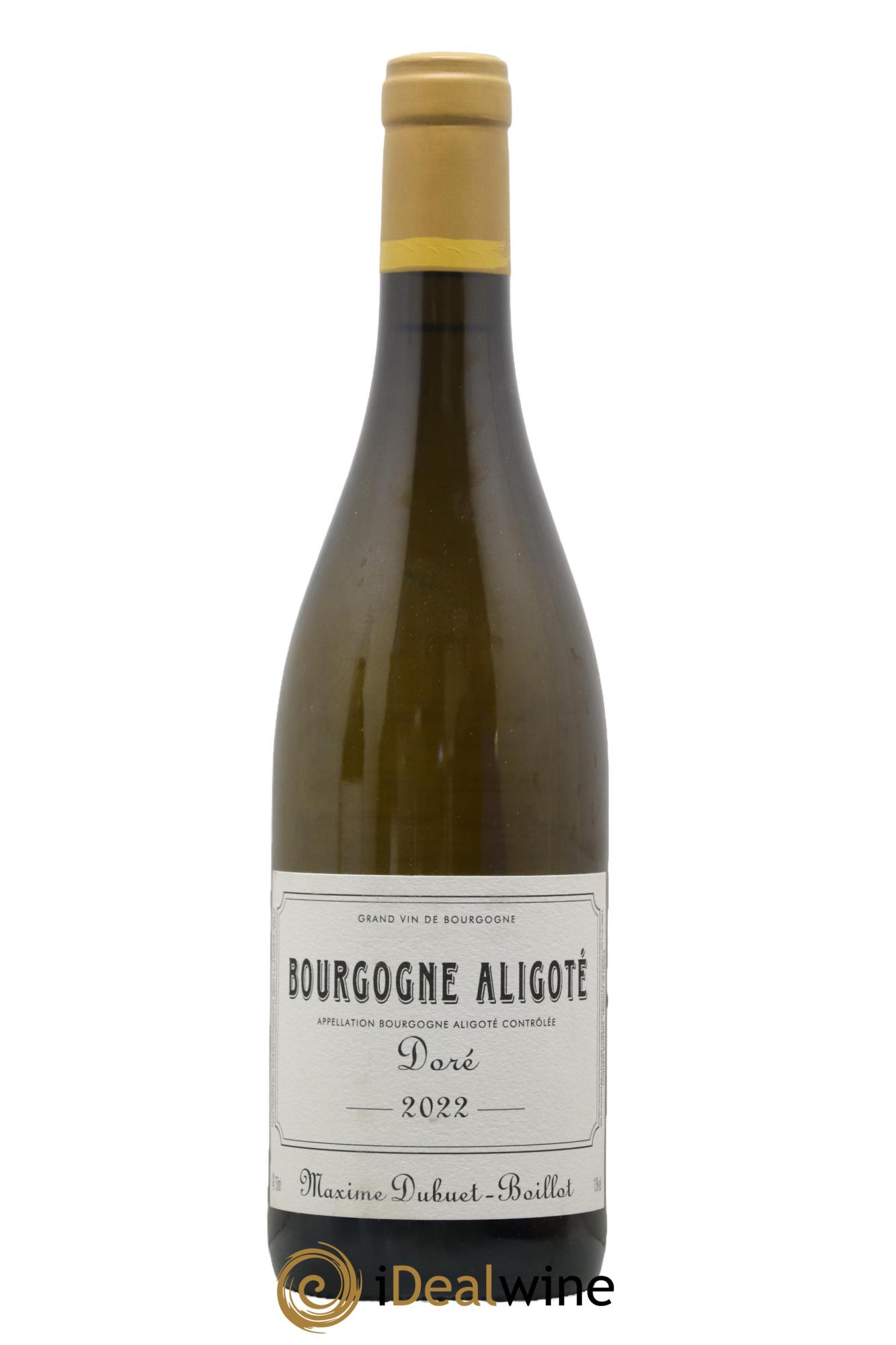 Bourgogne Aligoté Maxime Dubuet Boillot 2022 - Lot de 1 bouteille - 0