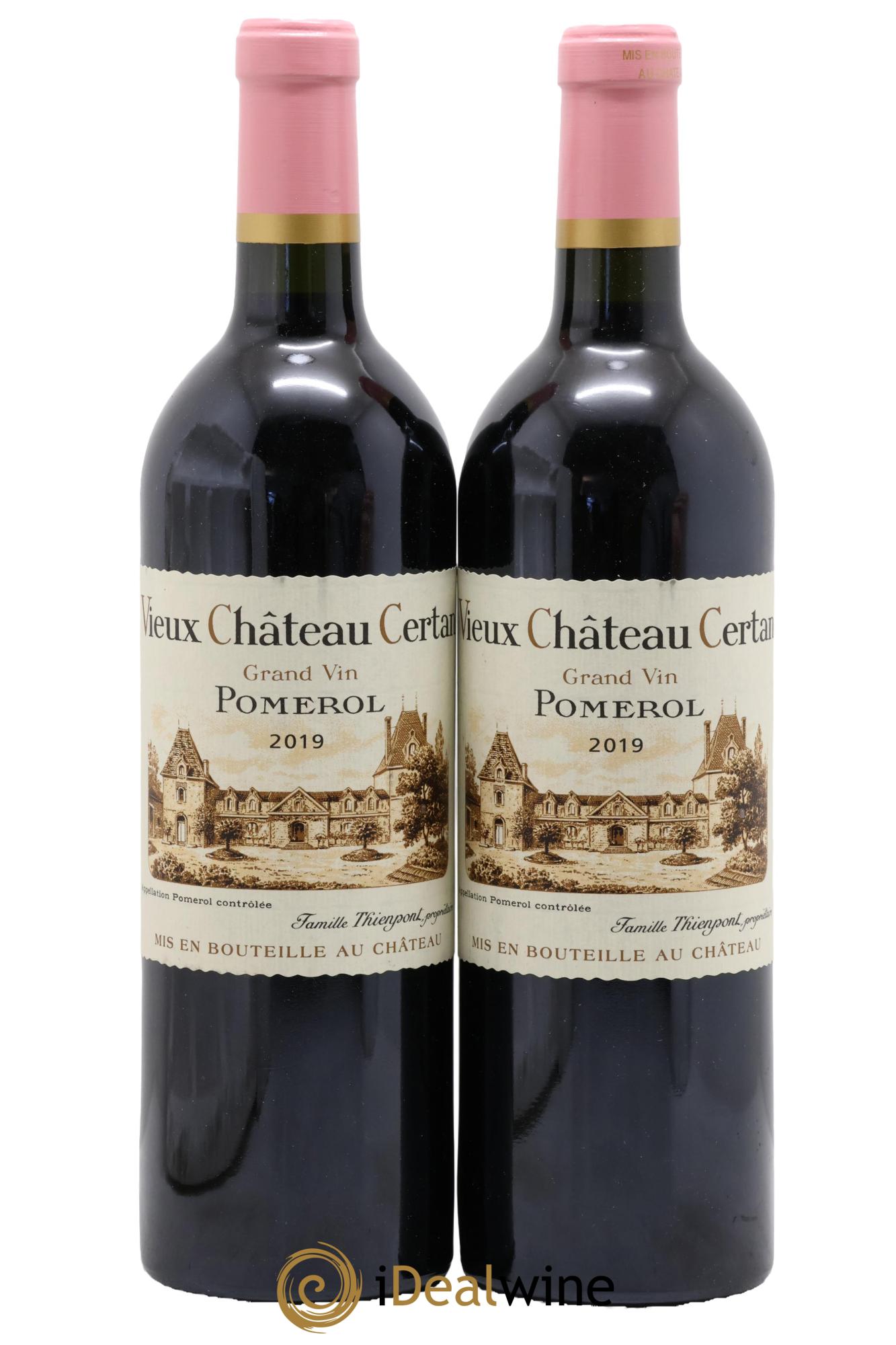 Vieux Château Certan 2019 - Lot of 2 bottles - 0