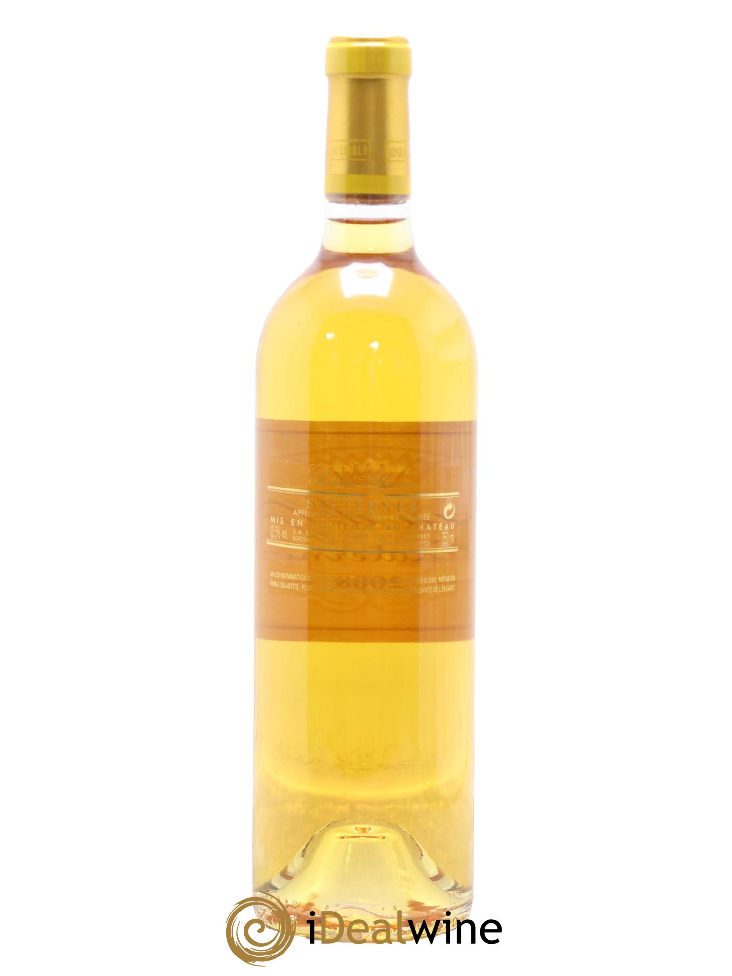 Château d' Yquem 1er Cru Classé Supérieur 2008 - Lotto di 1 bottiglia - 1