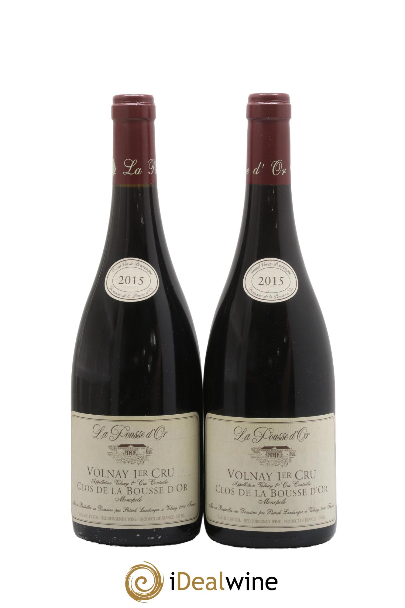 Volnay 1er Cru Clos de la Bousse d'Or La Pousse d'Or (Domaine de) 2015 - Lot de 2 bouteilles - 0