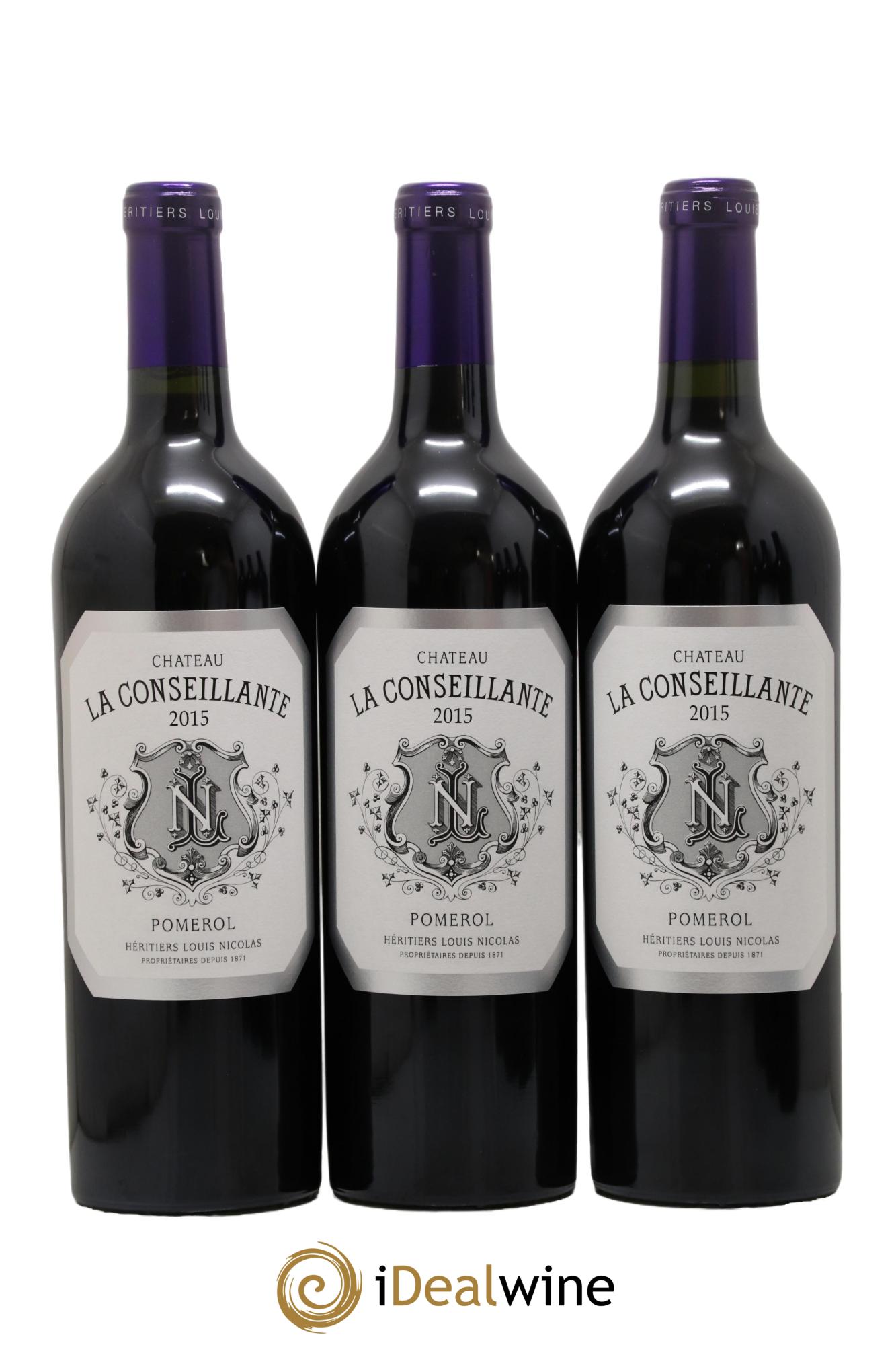 Château la Conseillante 2015 - Lot of 6 bottles - 3