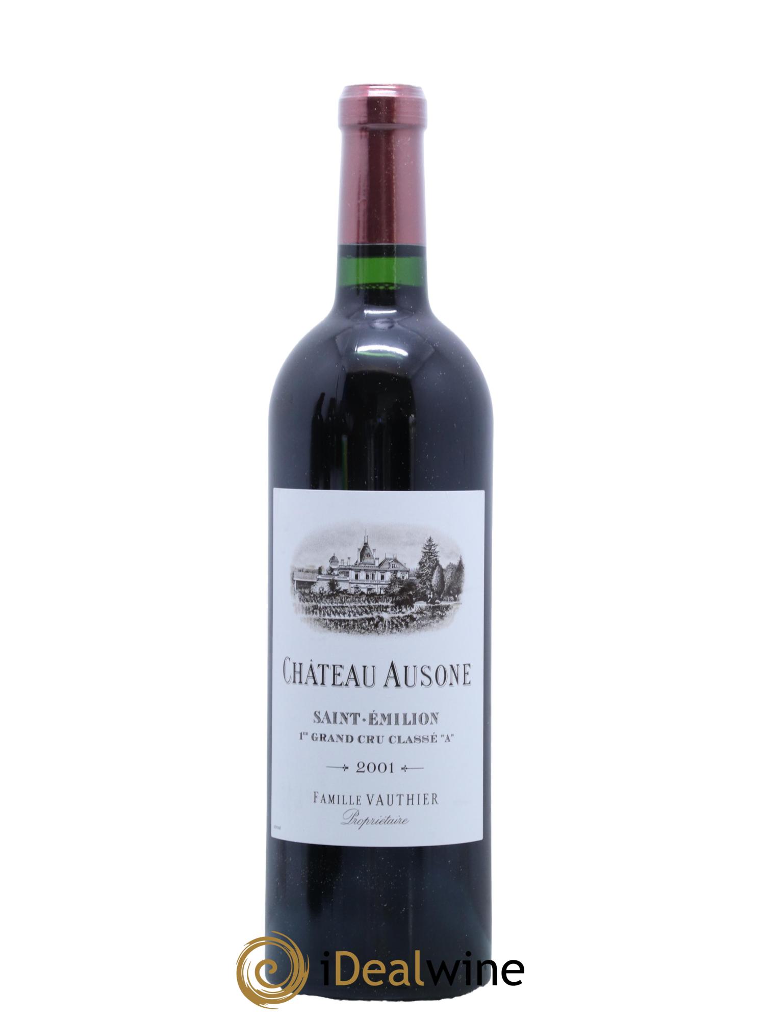 Château Ausone 1er Grand Cru Classé A 2001 - Lot de 1 bouteille - 0