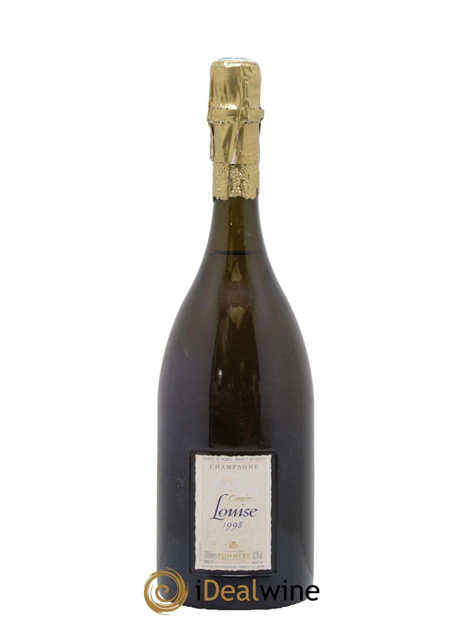Cuvée Louise Pommery 1998 - Lot de 1 bouteille - 1