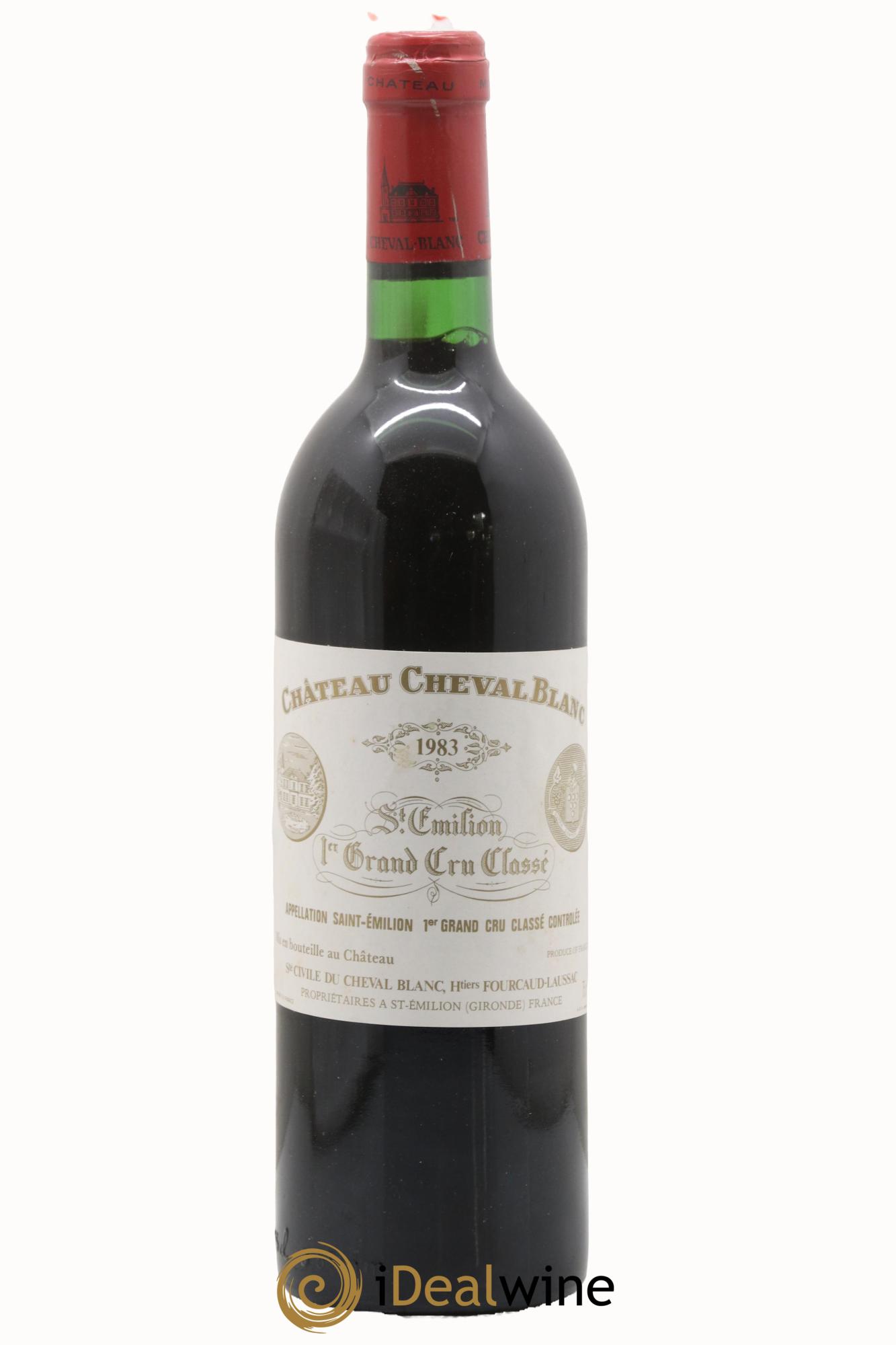 Château Cheval Blanc 1er Grand Cru Classé A 1983 - Lot de 1 bouteille - 0