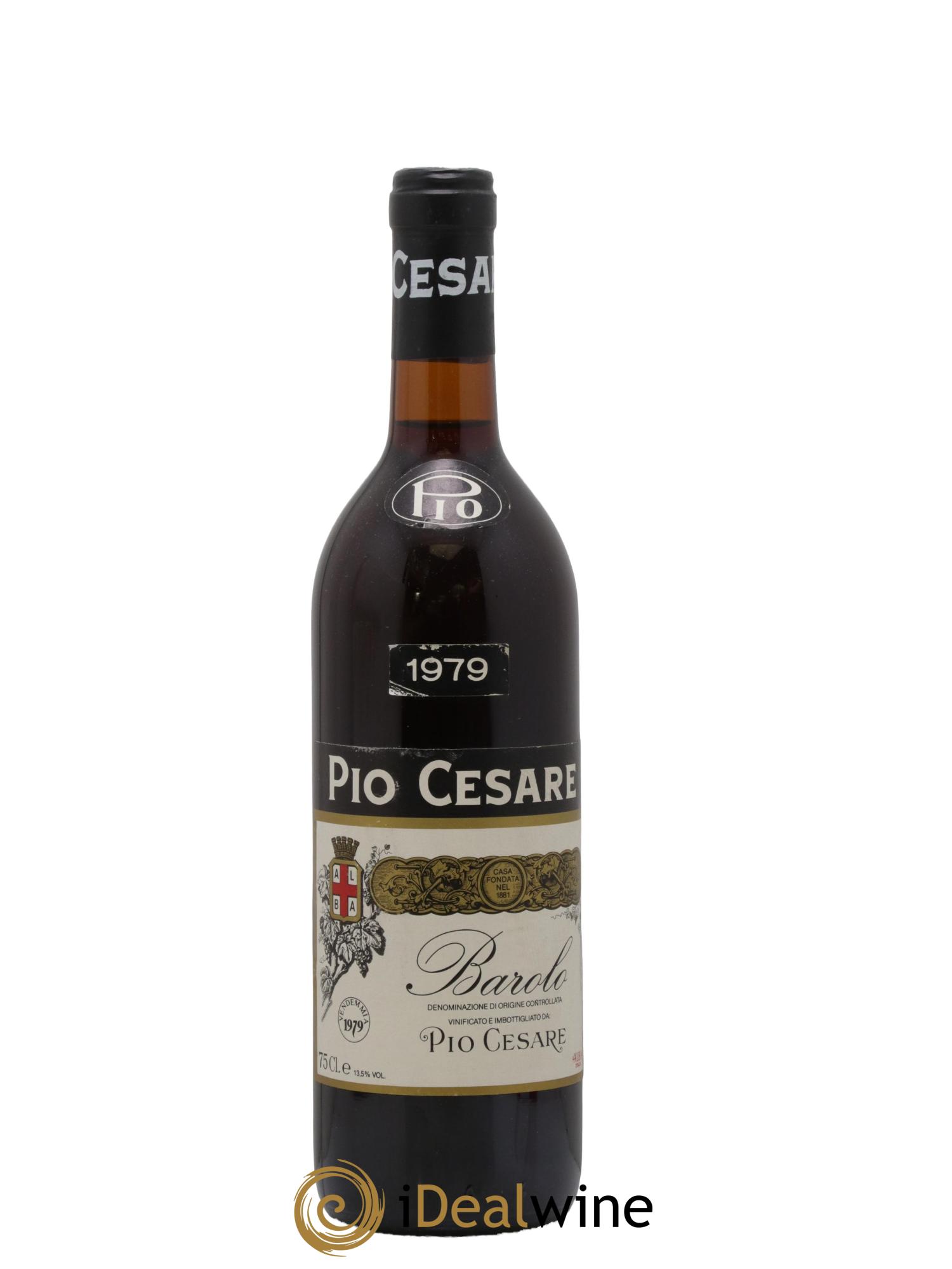 Barolo DOCG Pio Cesare 1979 - Posten von 1 Flasche - 0