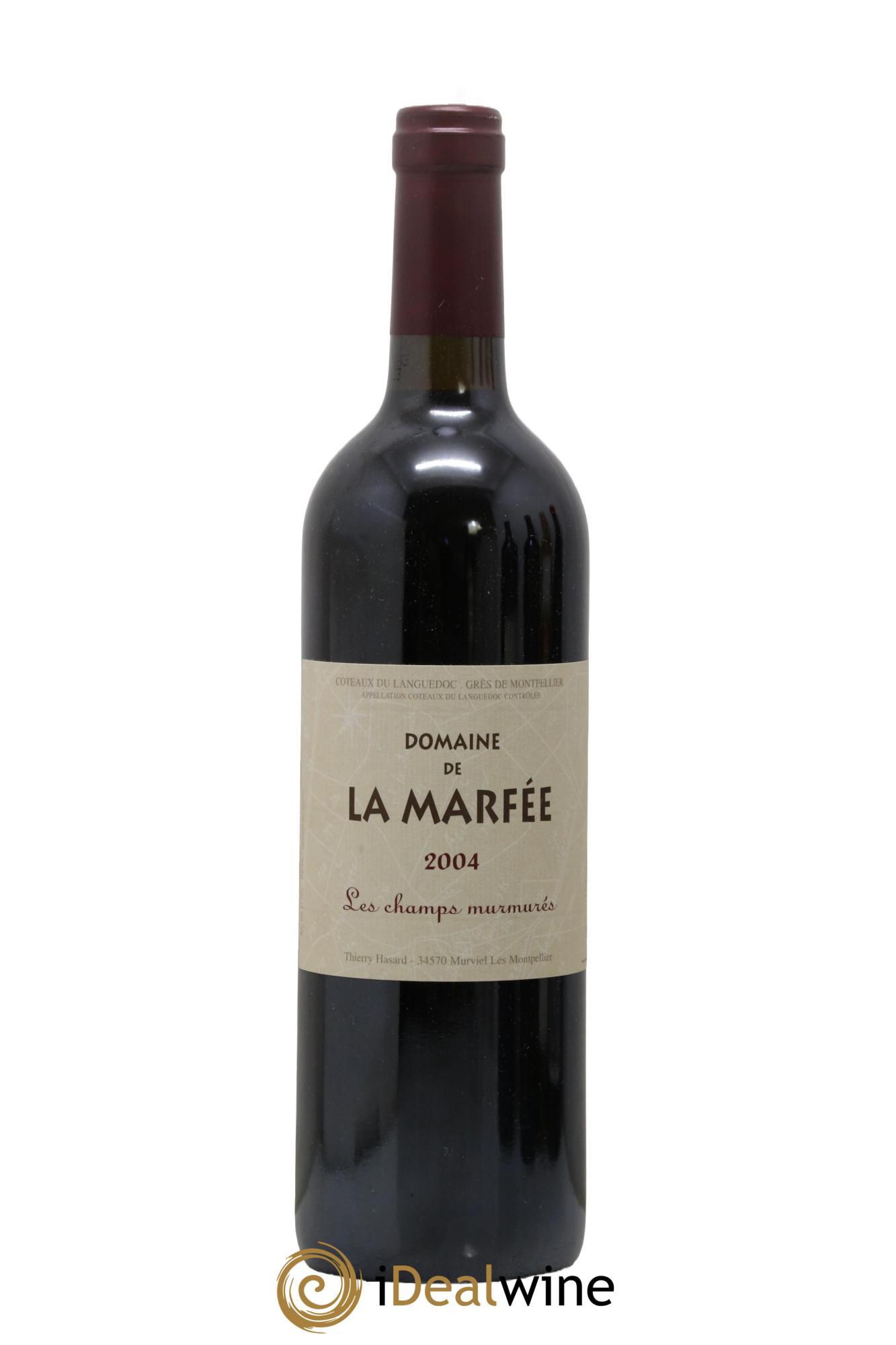 Saint Georges d'Orques Les Champs murmurés Domaine de la Marfée 2004 - Lot de 1 bouteille - 0