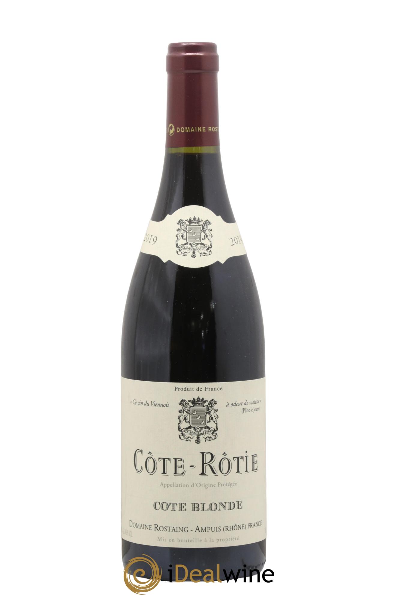 Côte-Rôtie Côte Blonde René Rostaing 2019 - Lotto di 1 bottiglia - 0