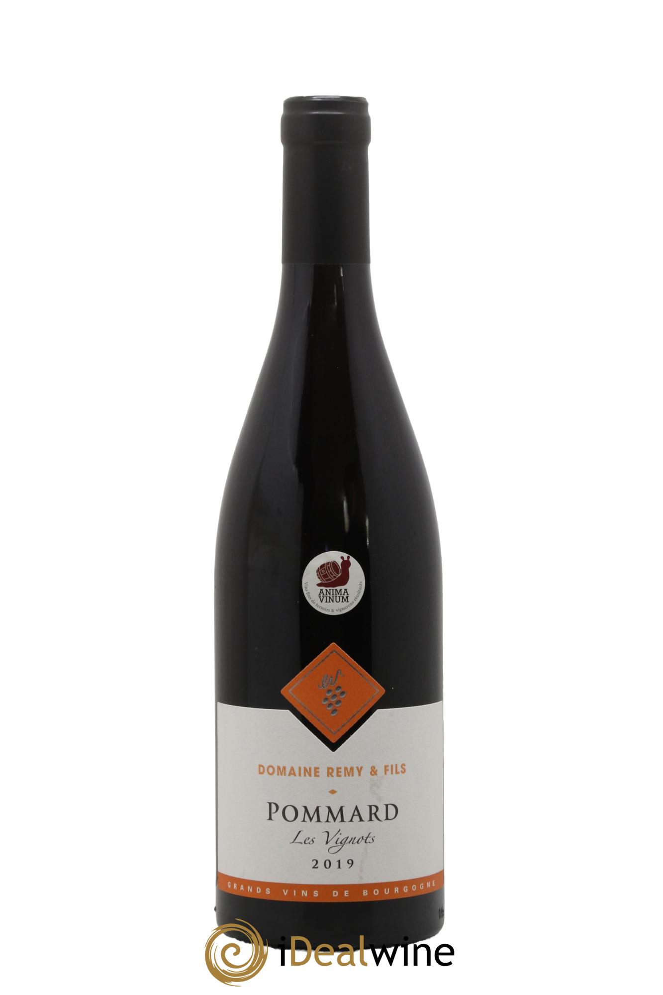 Pommard Les Vignots Domaine Rémy & Fils 2019 - Lot de 1 bouteille - 0