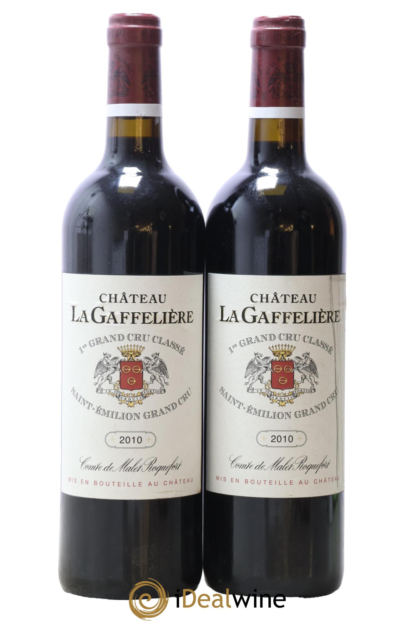 Château la Gaffelière 1er Grand Cru Classé B 2010 - Lot de 2 bouteilles - 0
