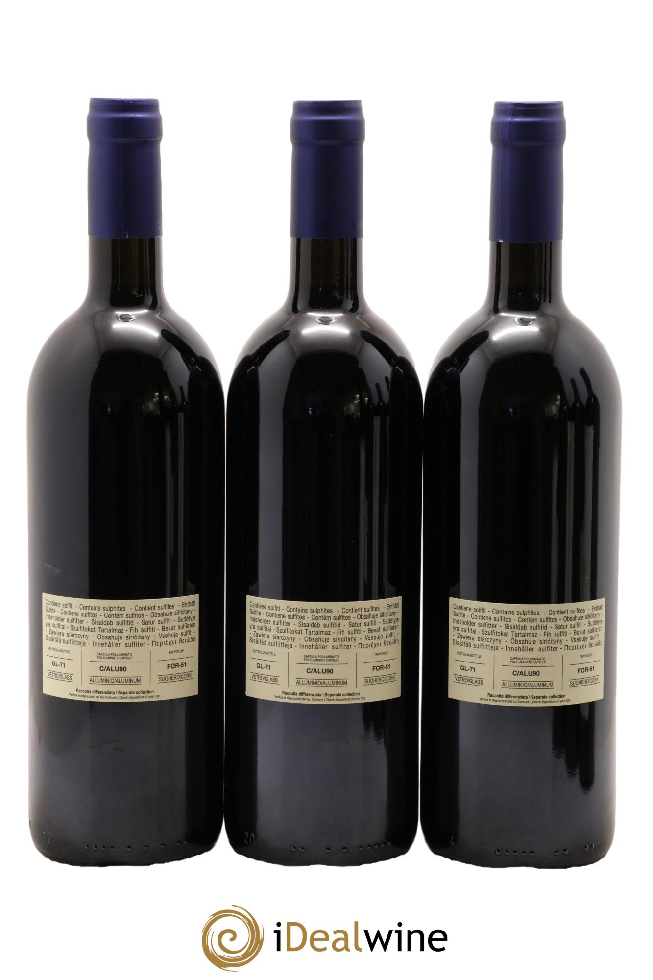 Bolgheri DOC Sassicaia Tenuta San Guido 2022 - Lot de 6 bouteilles - 4