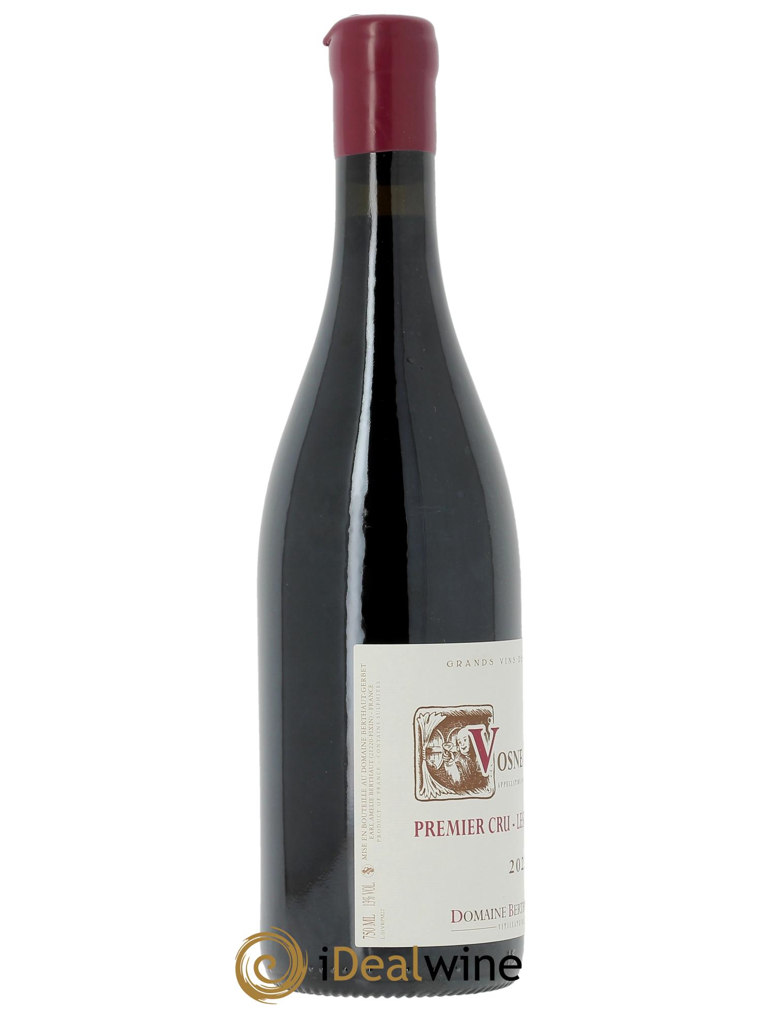 Vosne-Romanée 1er Cru Les Petits Monts Berthaut Gerbet (Domaine)  2022 - Lot de 1 bouteille - 1