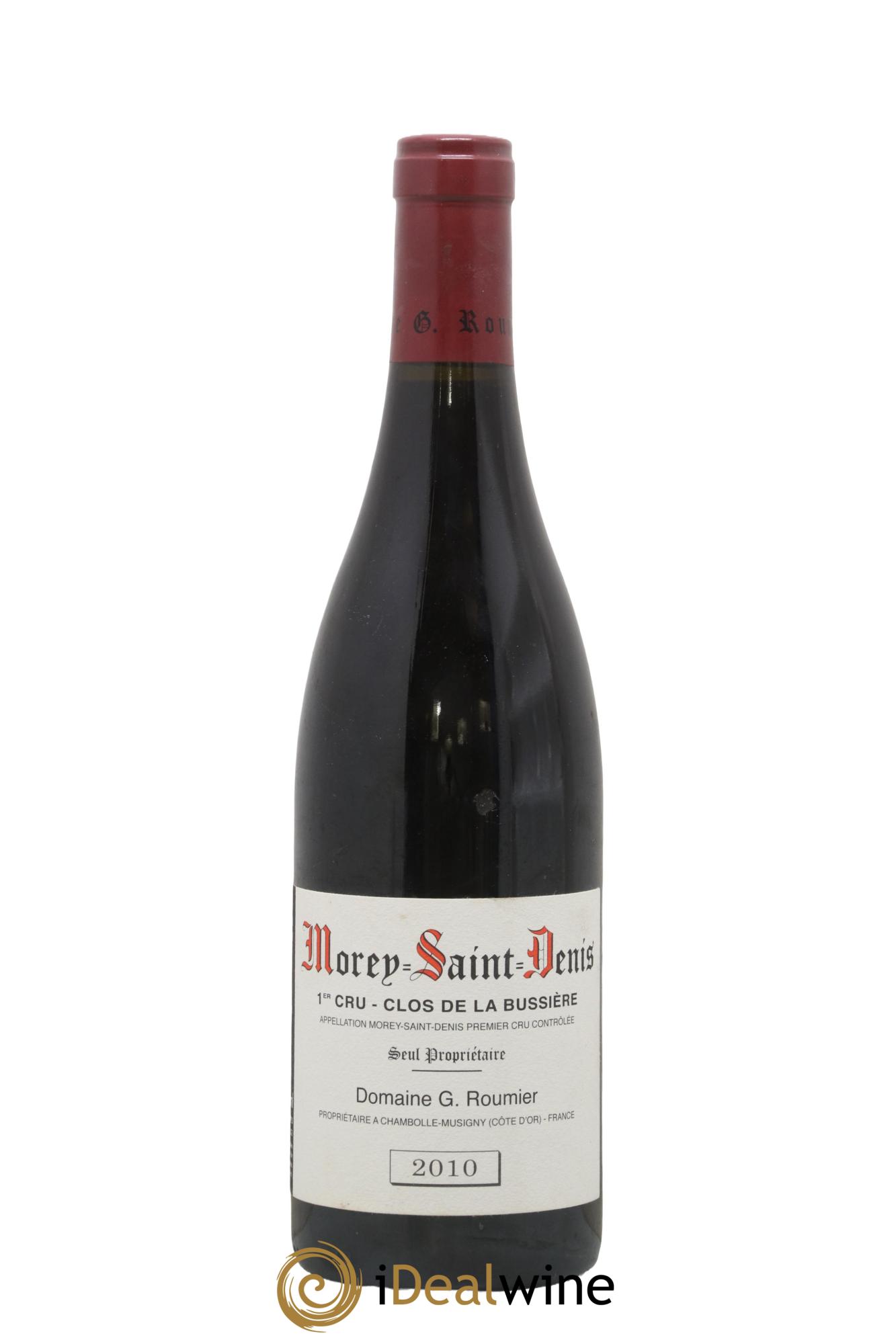 Morey-Saint-Denis 1er Cru Clos de la Bussière Georges Roumier (Domaine) 2010 - Lot de 1 bouteille - 0