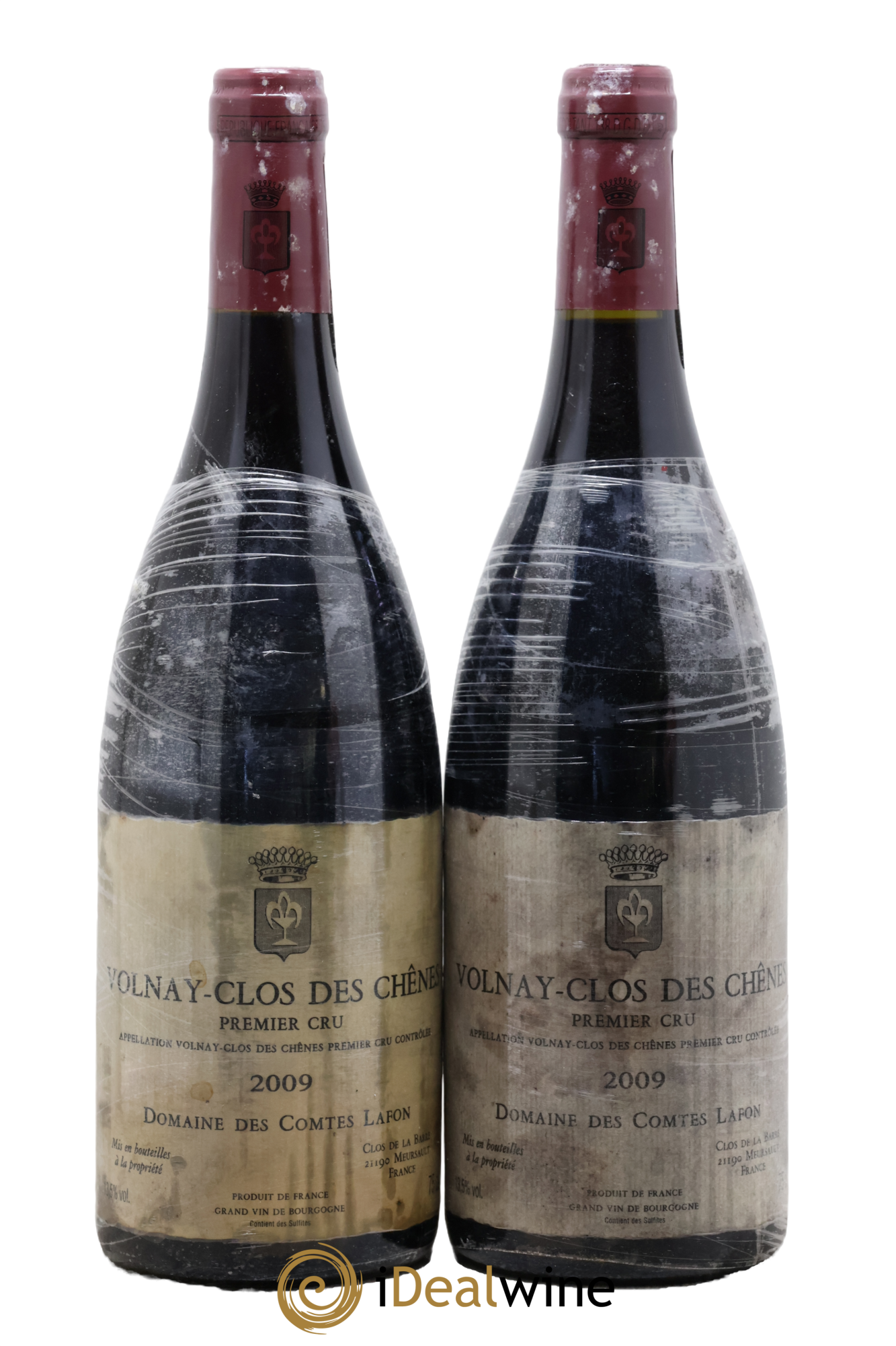 Volnay 1er Cru Clos des Chênes Comtes Lafon (Domaine des) 2009 - Lot of 2 bottles - 0