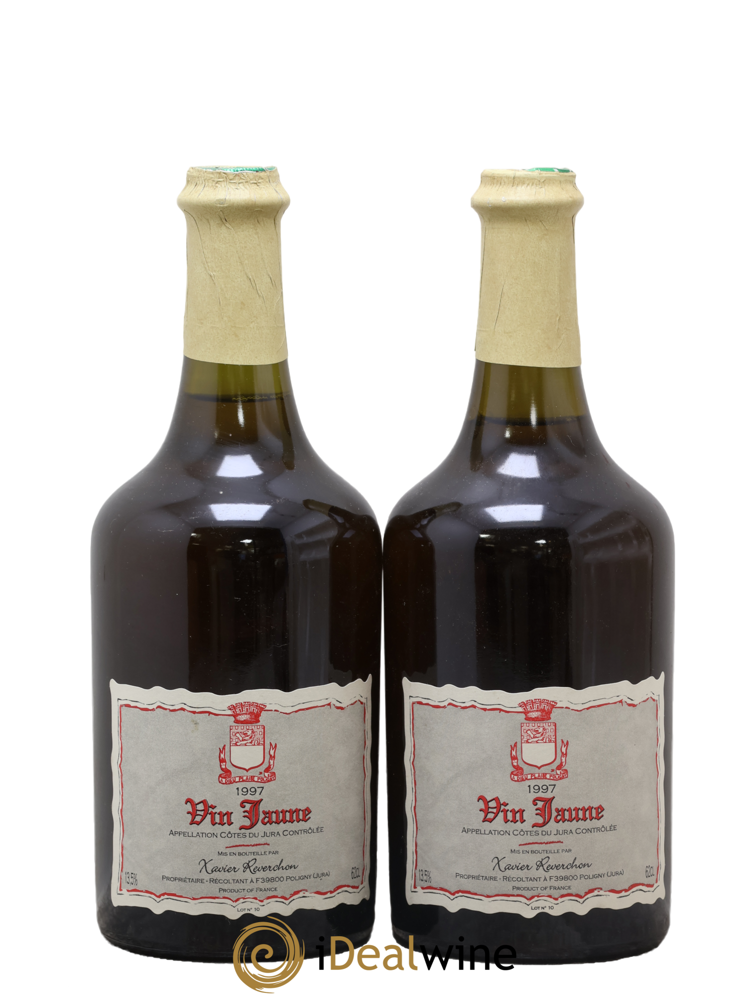 Arbois Vin Jaune Xavier Reverchon 1997 - Posten von 2 Clavelin - 0