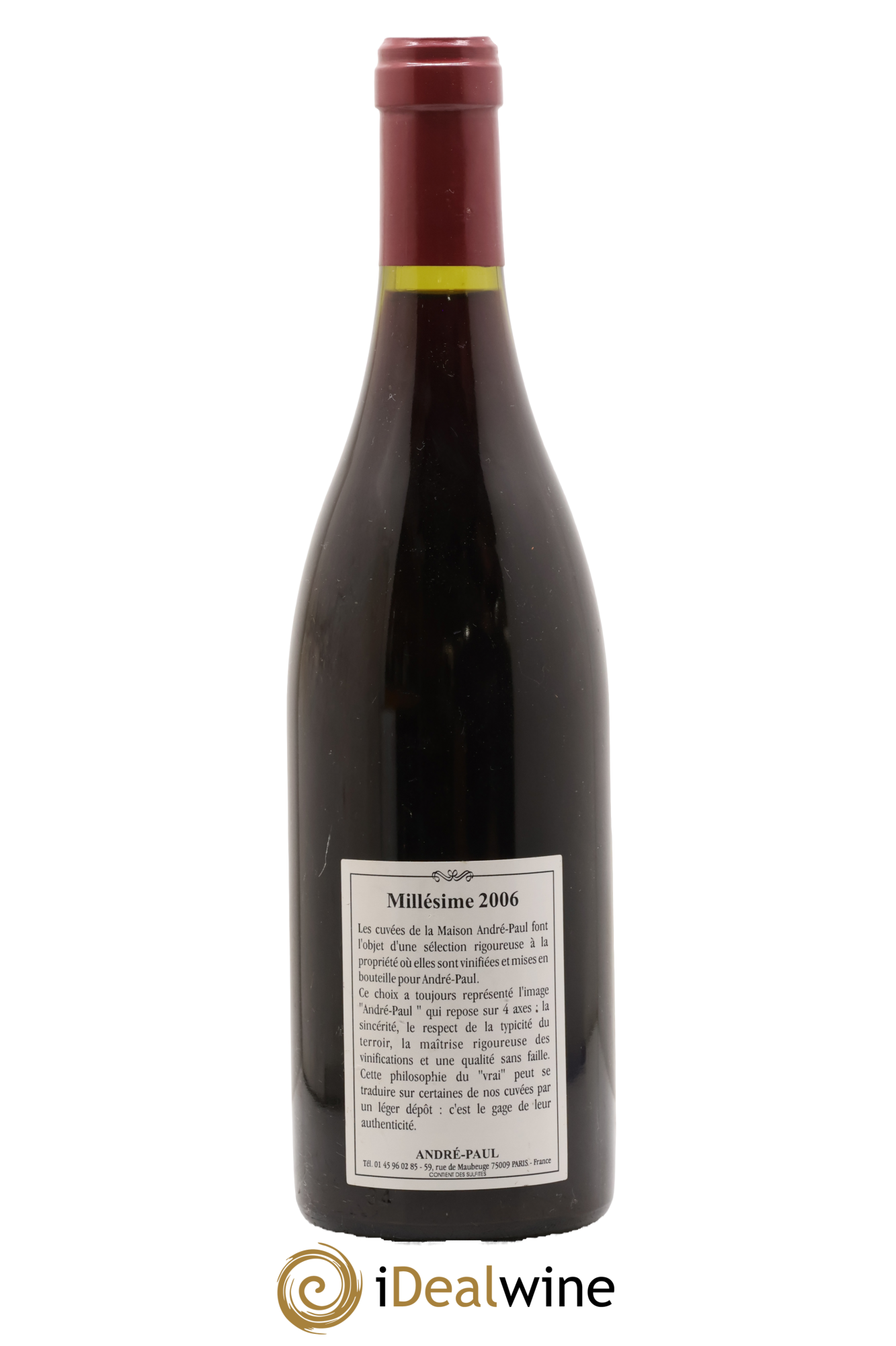 Vosne-Romanée 1er Cru Au Dessus des Malconsorts Gilles Remoriquet 2006 - Lot of 1 bottle - 1