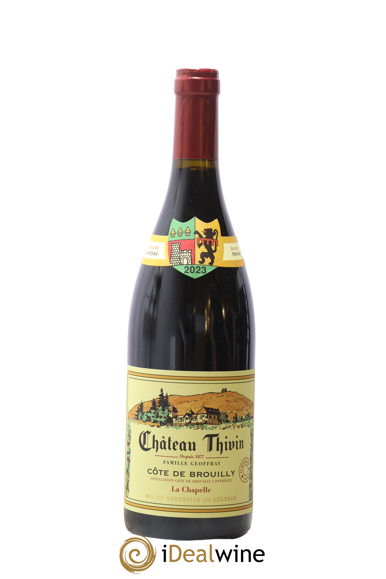 Côte de Brouilly Cuvée La Chapelle Château Thivin 2023 - Posten von 1 Flasche - 0