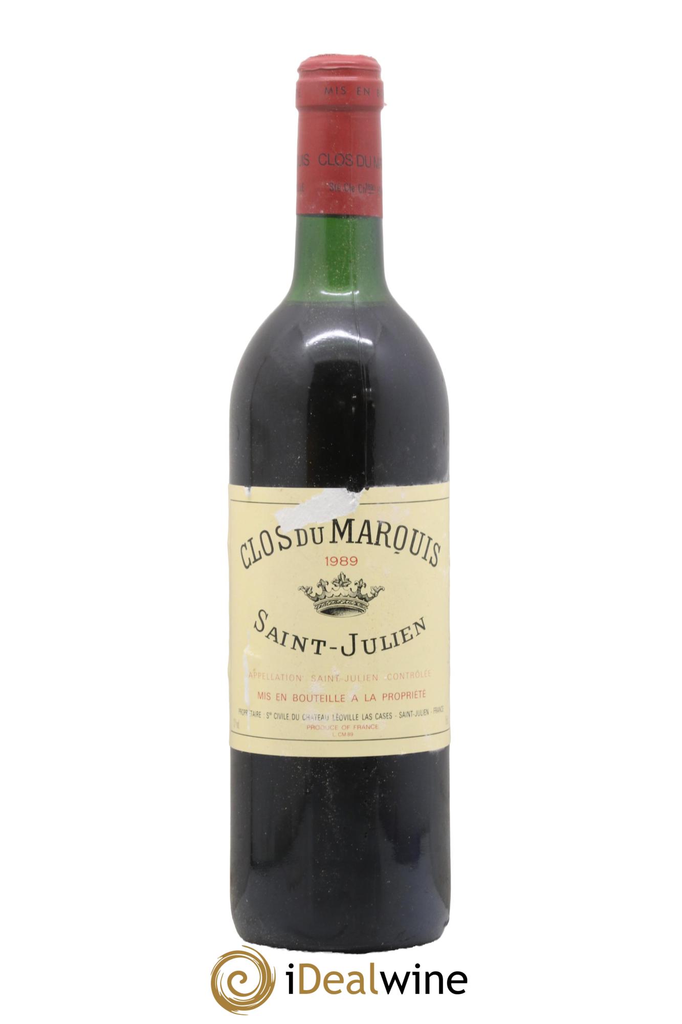Clos du Marquis 1989 - Lot of 1 bottle - 0