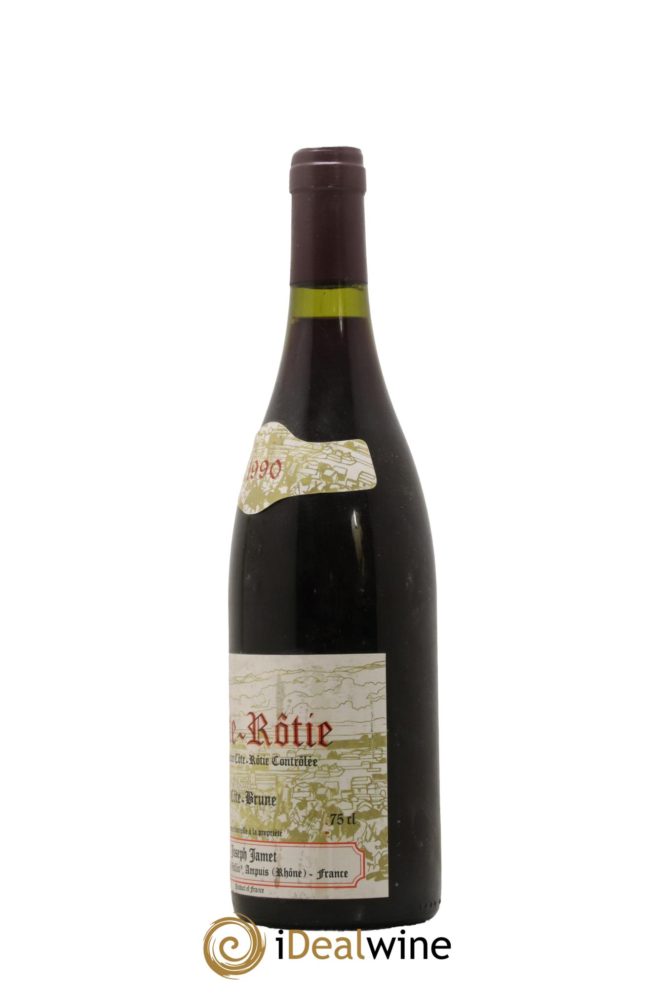 Côte-Rôtie Côte Brune Jamet (Domaine) 1990 - Lot of 1 bottle - 2