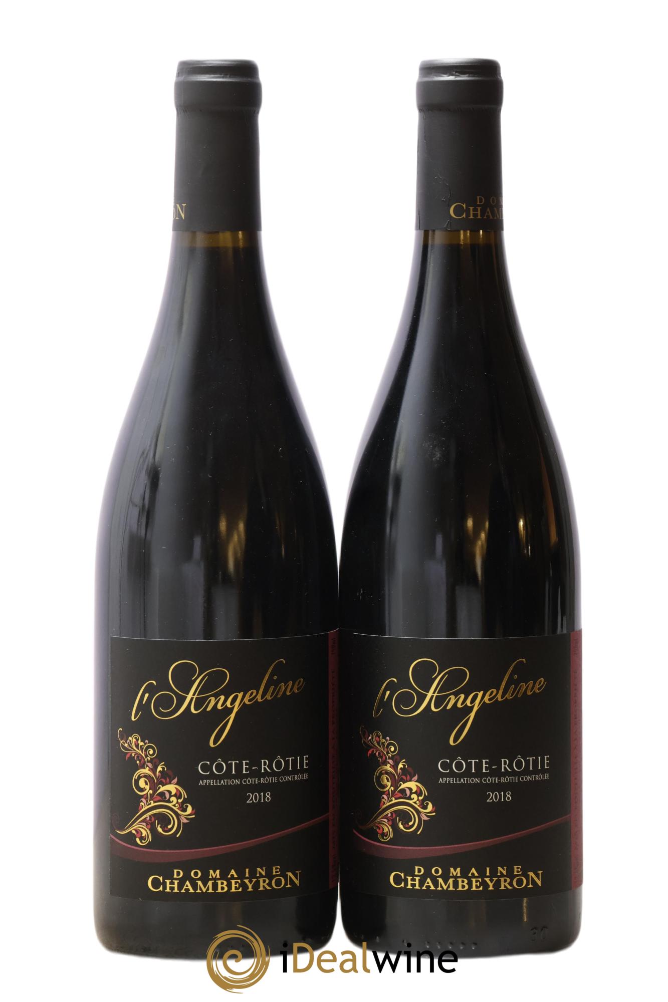 Côte-Rôtie Angeline Domaine Chambeyron 2018 - Lot de 2 bouteilles - 0