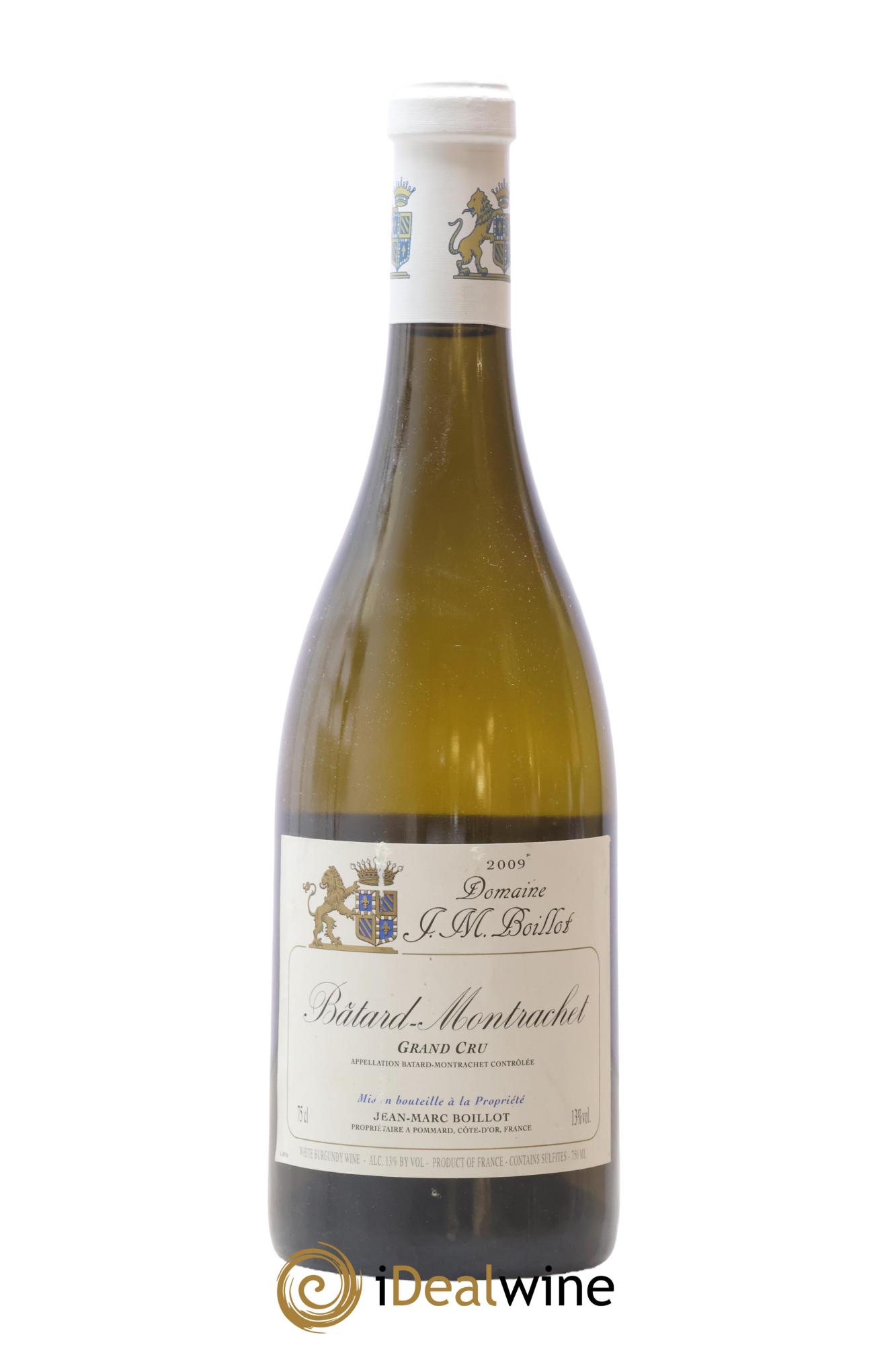 Bâtard-Montrachet Grand Cru Jean-Marc Boillot 2009 - Lot de 1 bouteille - 0