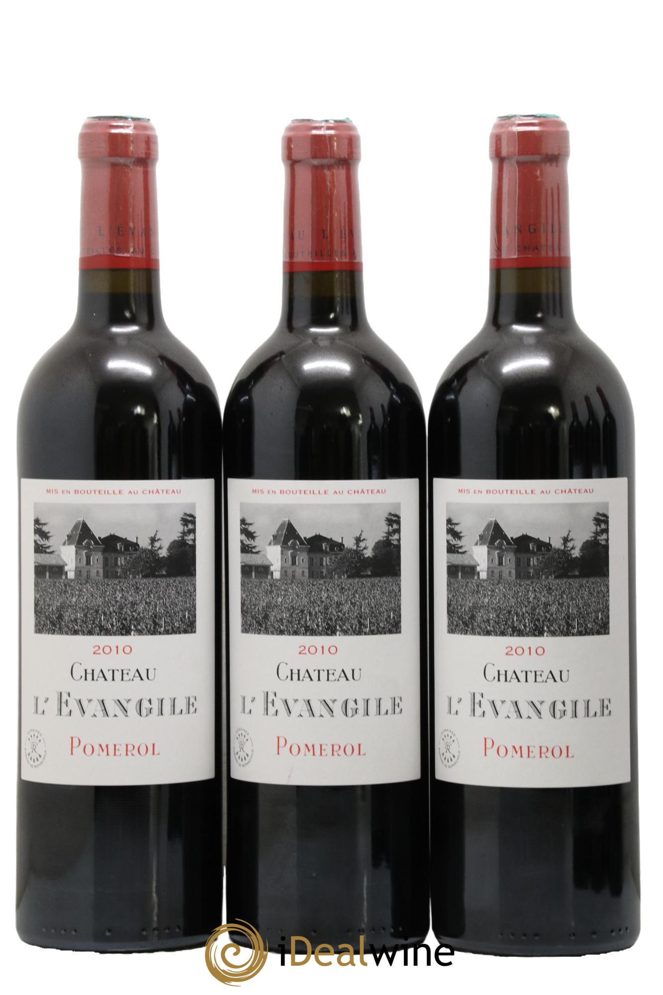 Château l' Évangile 2010 - Lotto di 6 bottiglie - 1