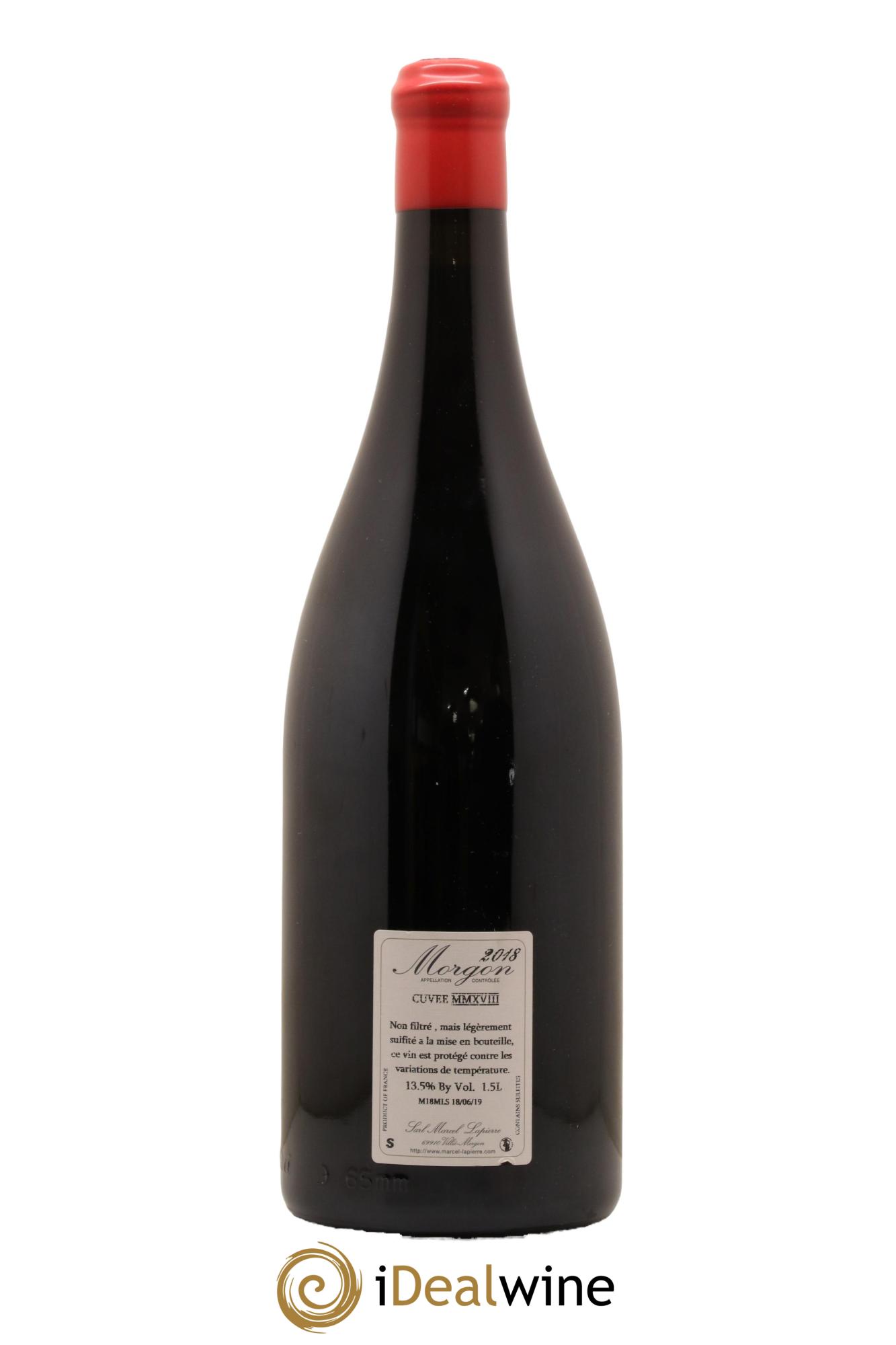 Morgon Cuvée Marcel Lapierre Marcel Lapierre (Domaine) 2018 - Lot de 1 magnum - 1