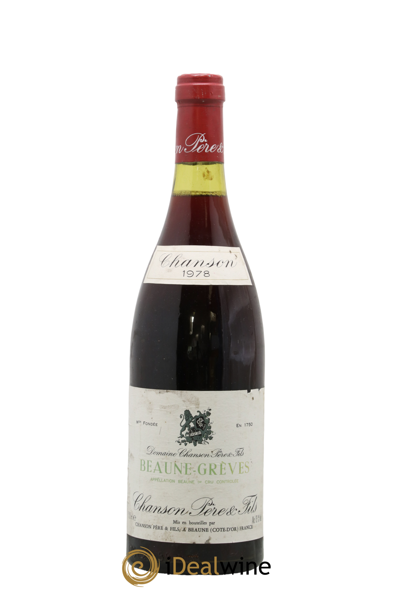 Beaune 1er Cru Grèves Chanson 1978 - Lot de 1 bouteille - 0