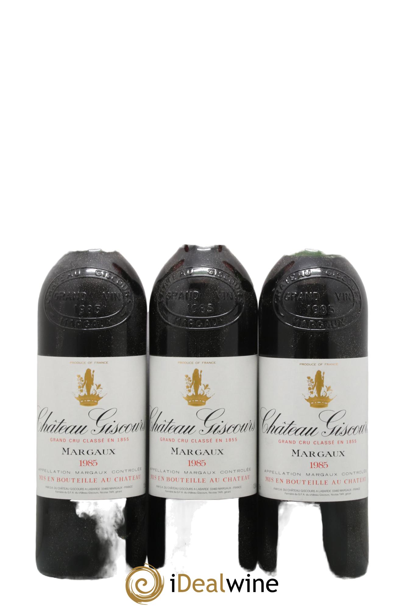 Château Giscours 3ème Grand Cru Classé 1985 - Lot de 12 bouteilles - 1