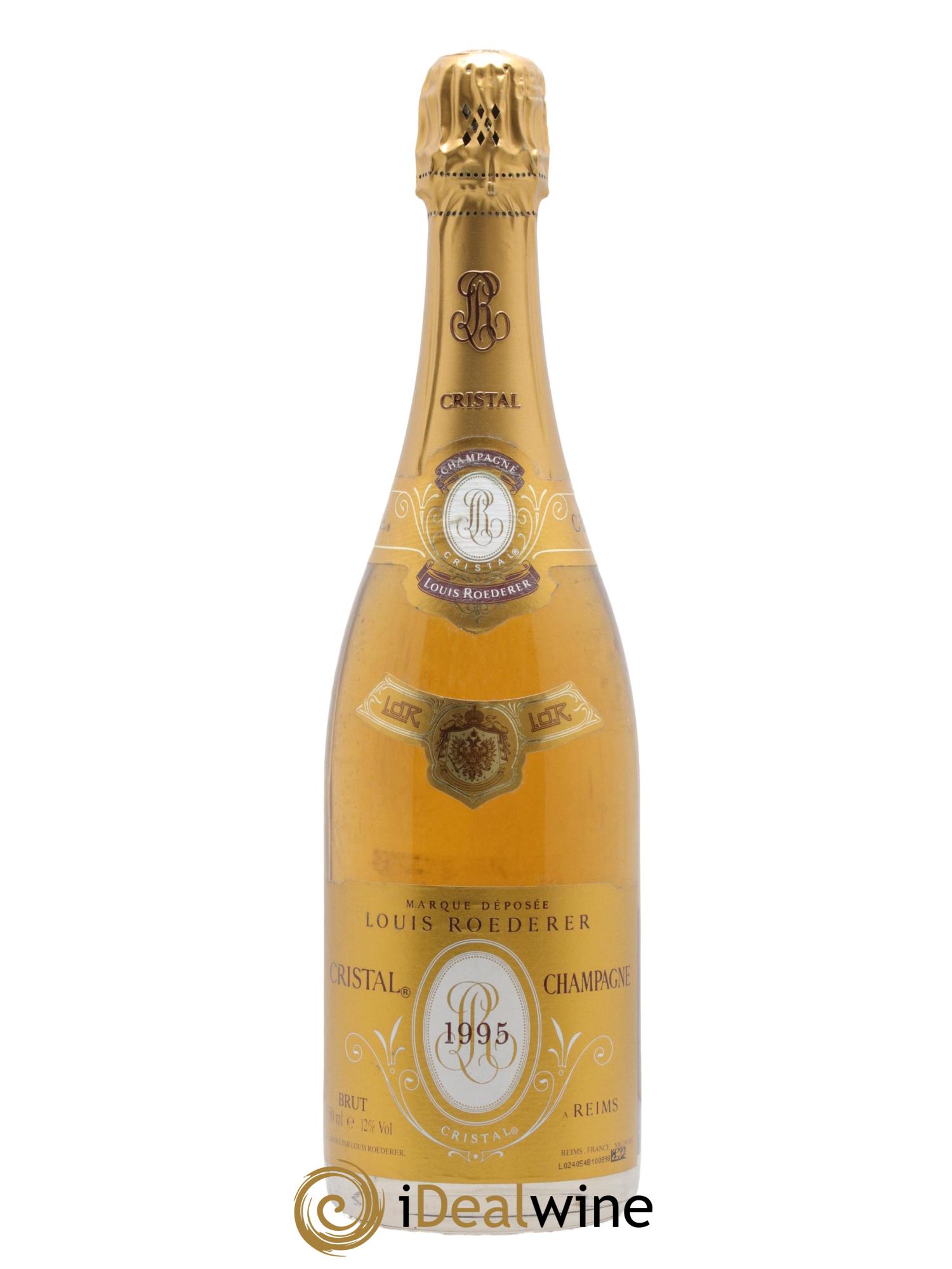 Cristal Louis Roederer 1995 - Posten von 1 Flasche - 1