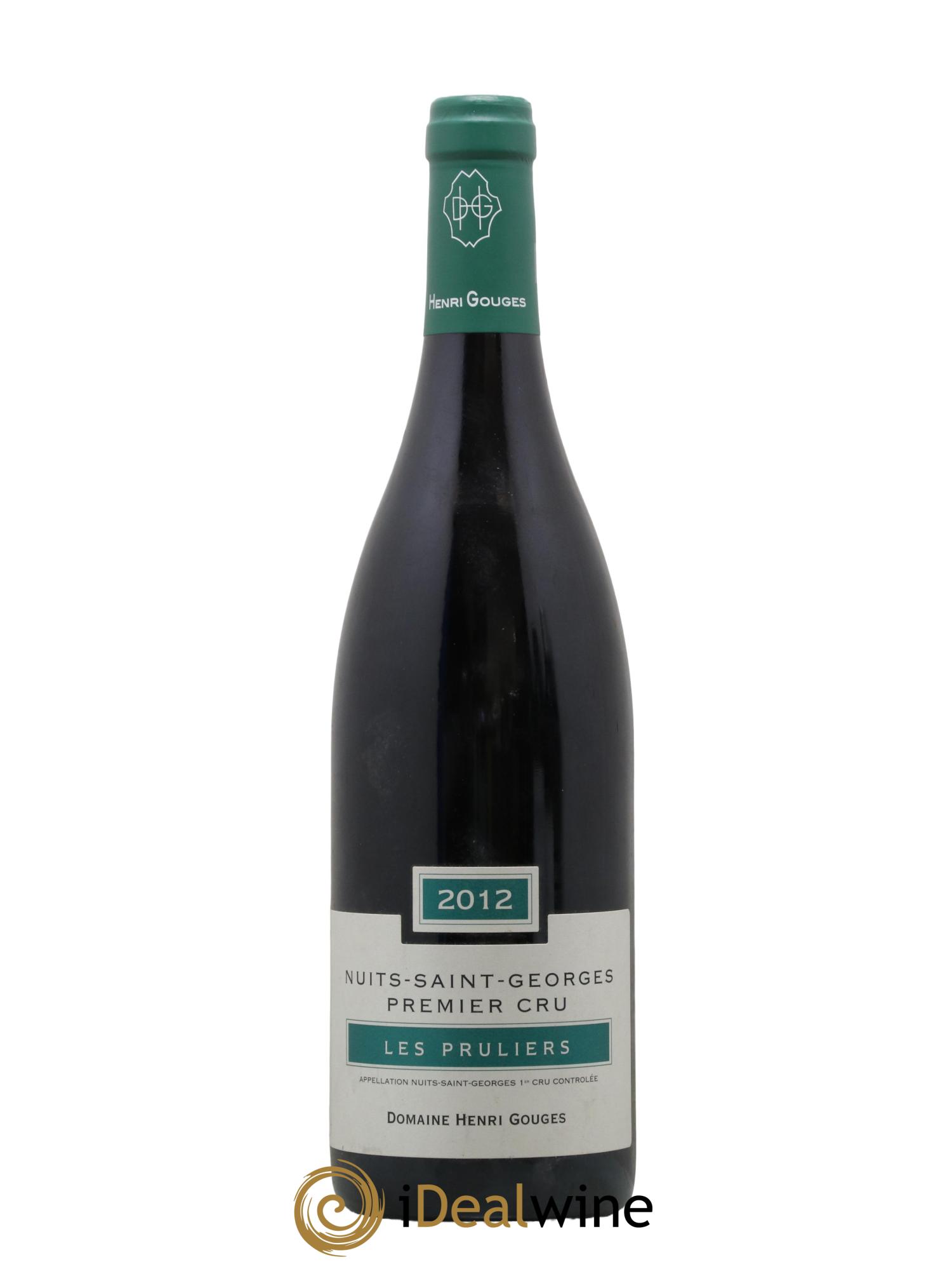 Nuits-Saint-Georges 1er Cru Les Pruliers Henri Gouges 2012 - Posten von 1 Flasche - 0