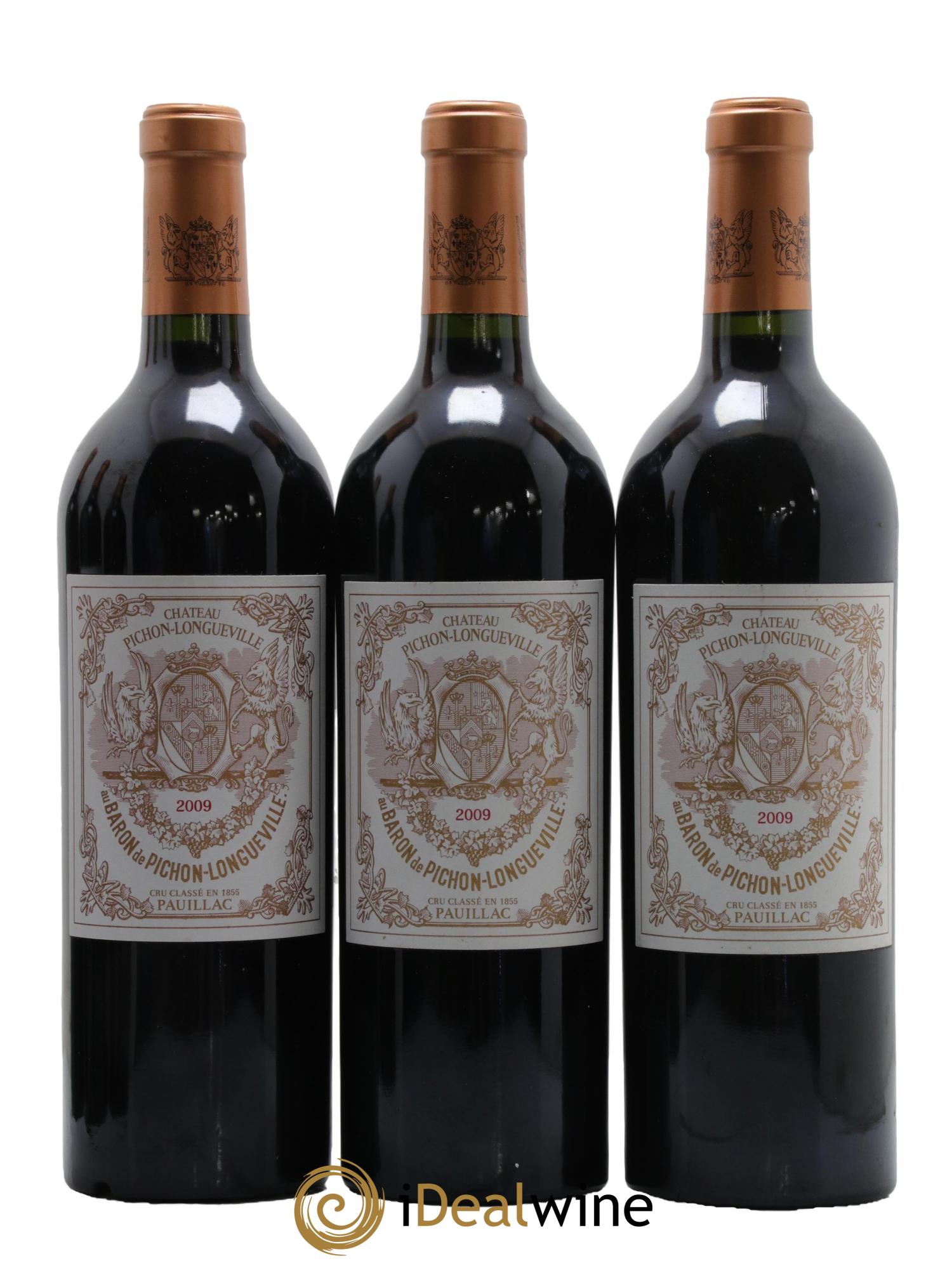 Pichon Longueville Baron 2ème Grand Cru Classé 2009 - Lot de 6 bouteilles - 1