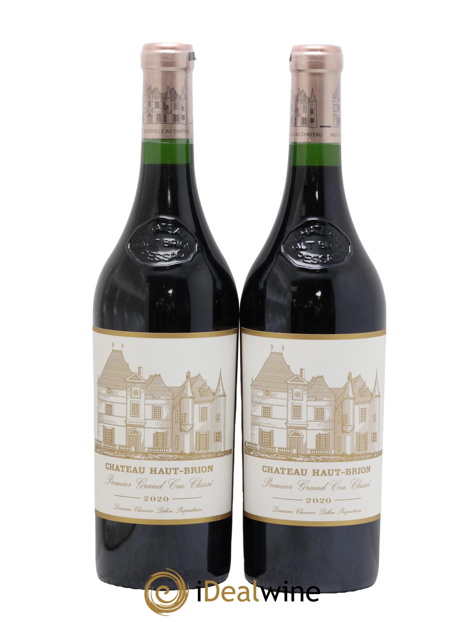Château Haut Brion 1er Grand Cru Classé 2020 - Posten von 2 Flaschen - 0