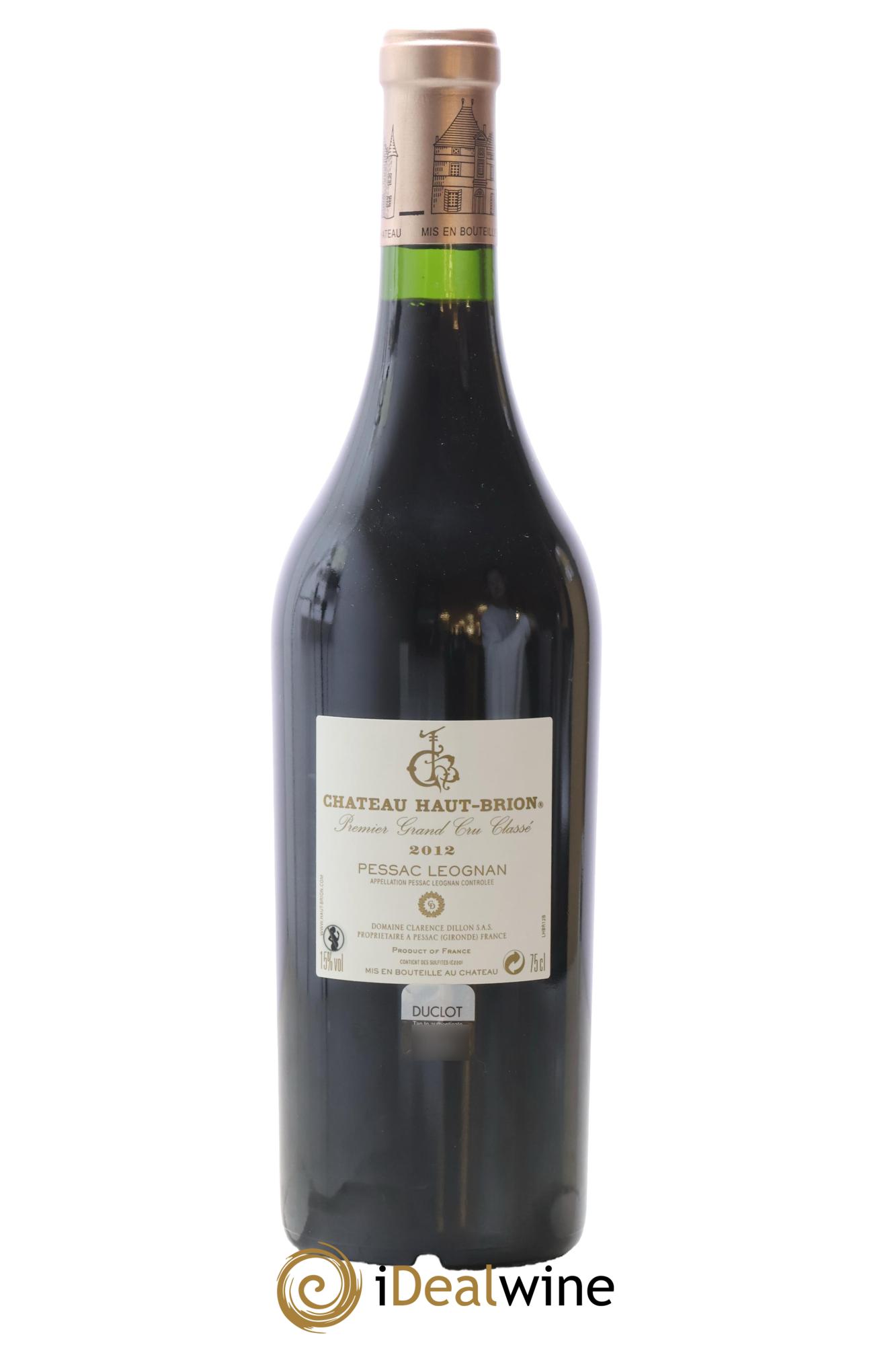 Château Haut Brion 1er Grand Cru Classé 2012 - Lotto di 1 bottiglia - 1