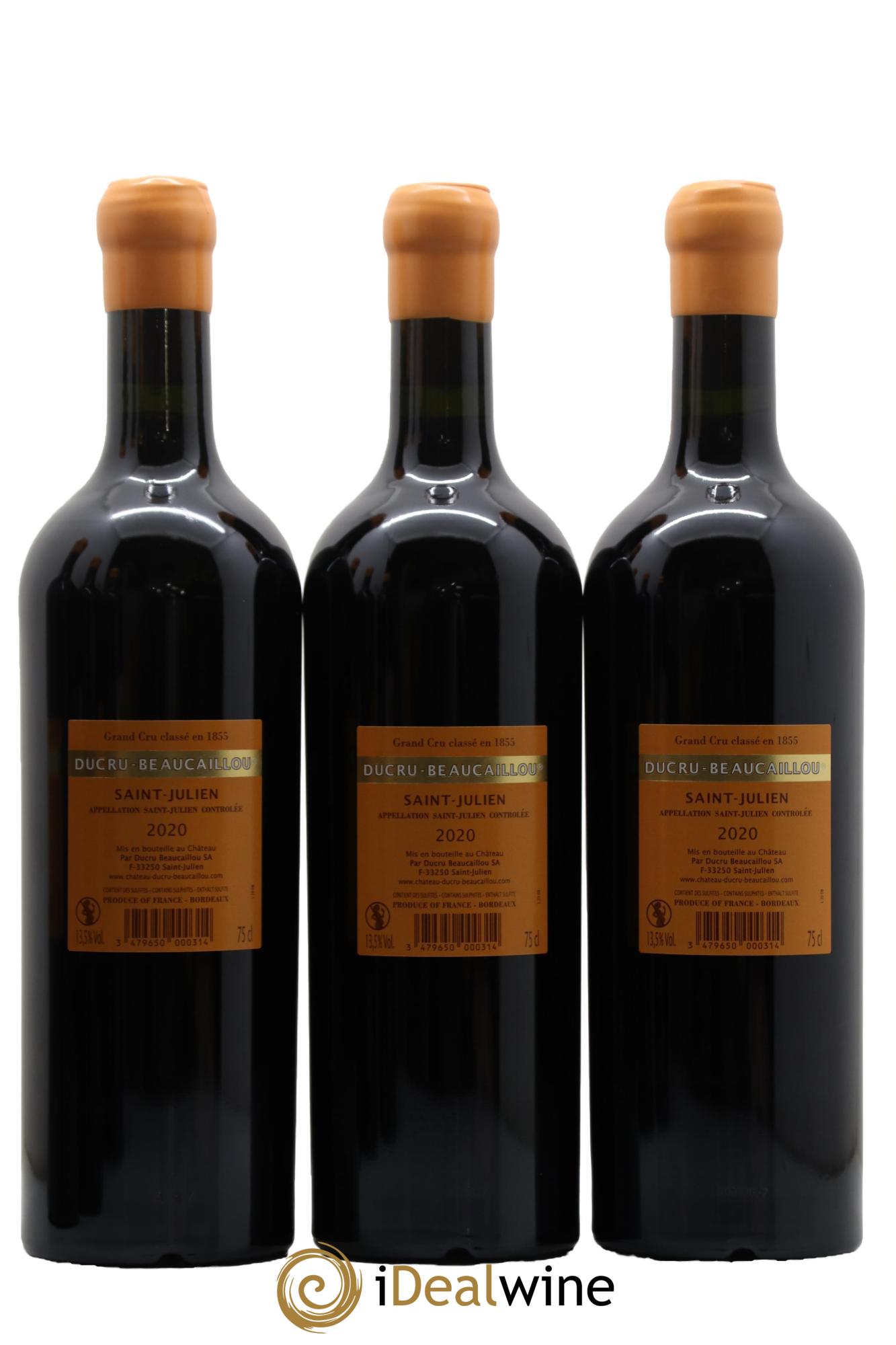Château Ducru Beaucaillou 2ème Grand Cru Classé 2020 - Posten von 6 Flaschen - 2