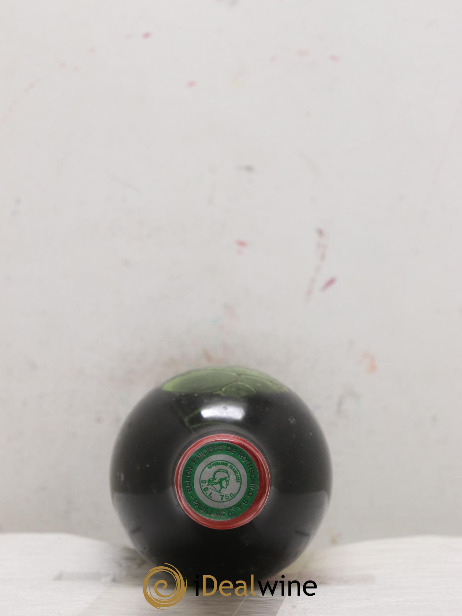 Château Mouton Rothschild 1er Grand Cru Classé 1975 - Lot de 1 bouteille - 1