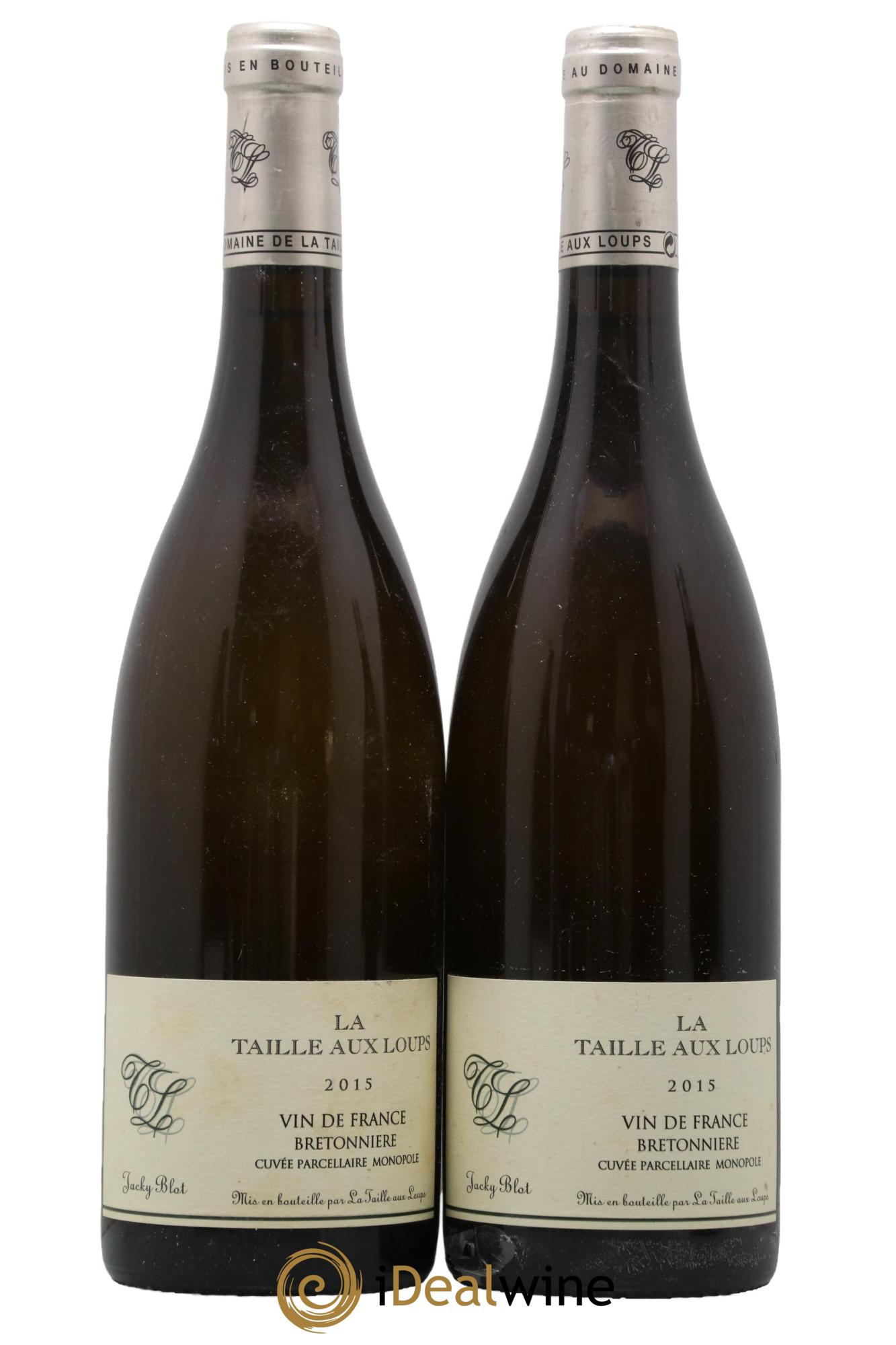 Vin de France Bretonnière La Taille aux Loups - Jacky Blot 2015 - Lot de 2 bouteilles - 0