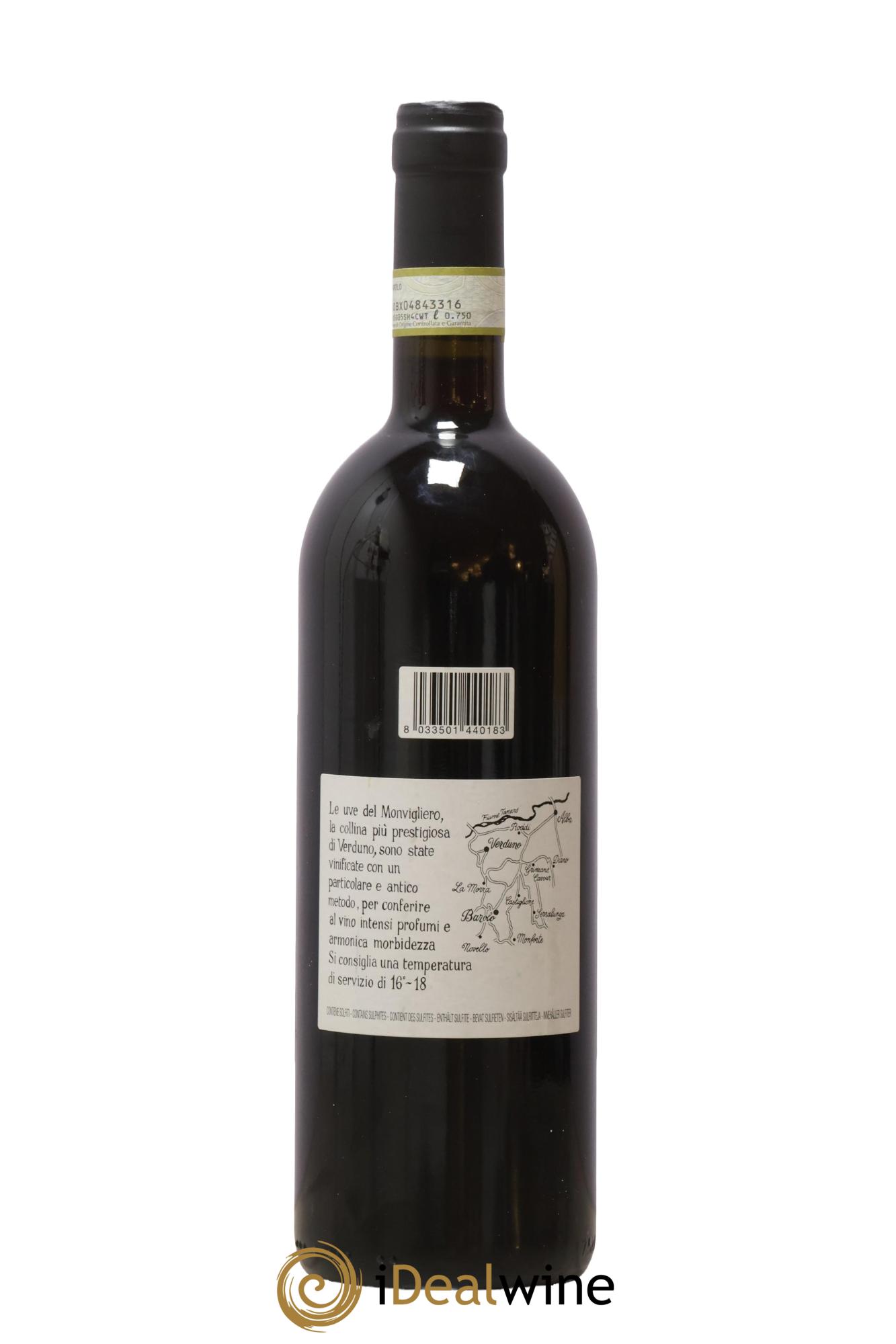 Barolo DOCG Monvigliero Comm. Giovan Battista Burlotto 2019 - Lot de 1 bouteille - 1