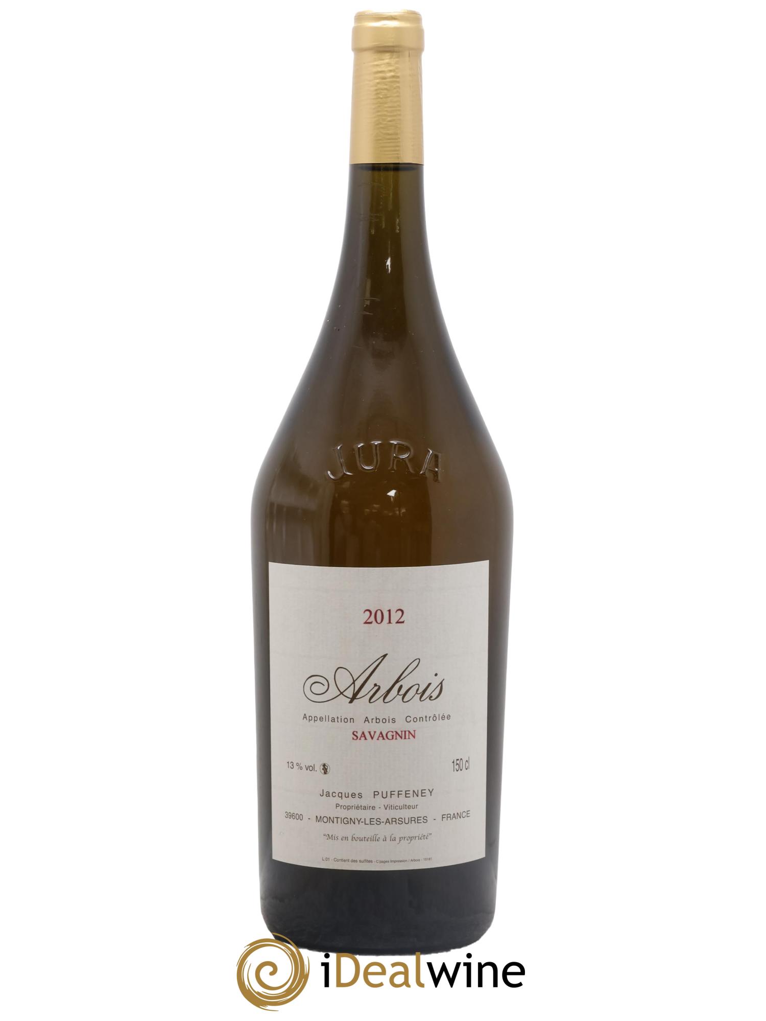 Arbois Savagnin Jacques Puffeney 2012 - Lot of 1 magnum - 0