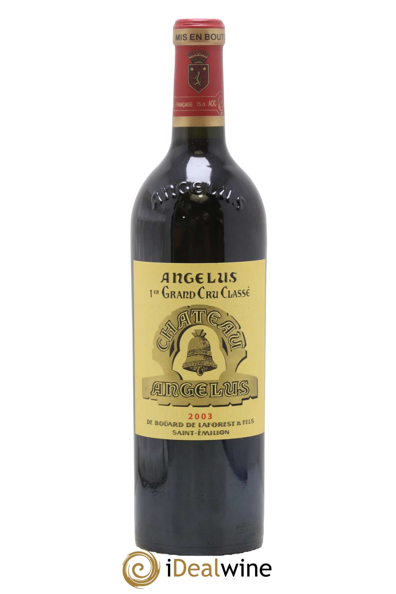 Château Angélus 1er Grand Cru Classé A 2003 - Lotto di 1 bottiglia - 0