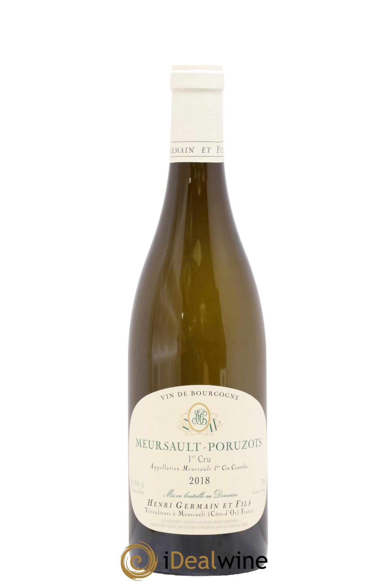 Meursault 1er Cru Poruzots Henri Germain 2018 - Posten von 1 Flasche - 0