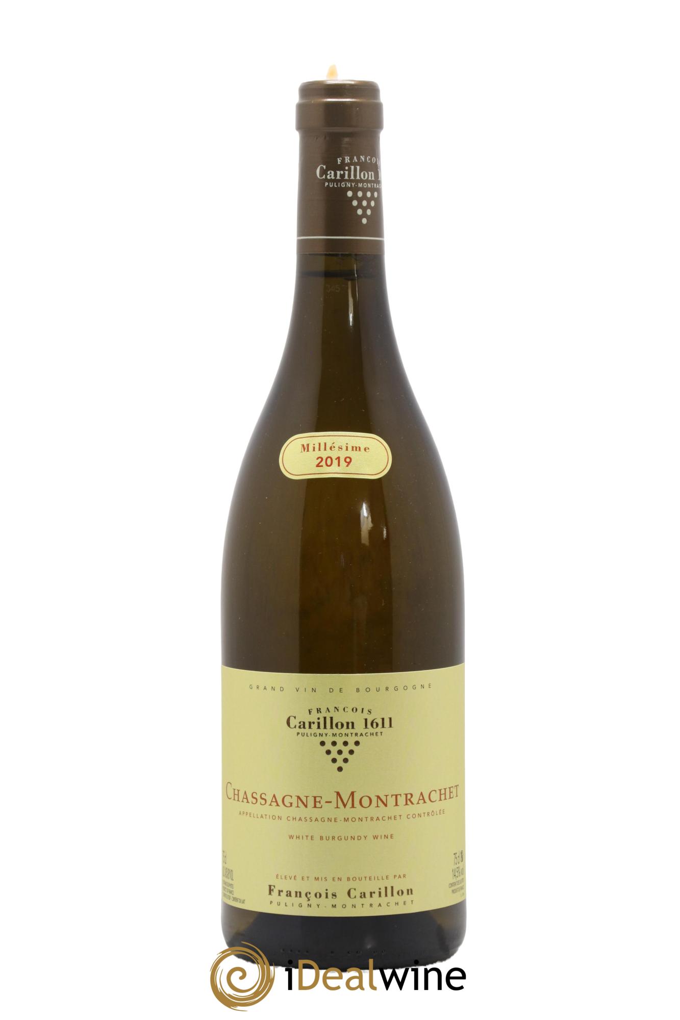 Chassagne-Montrachet François Carillon 2019 - Lot de 1 bouteille - 0