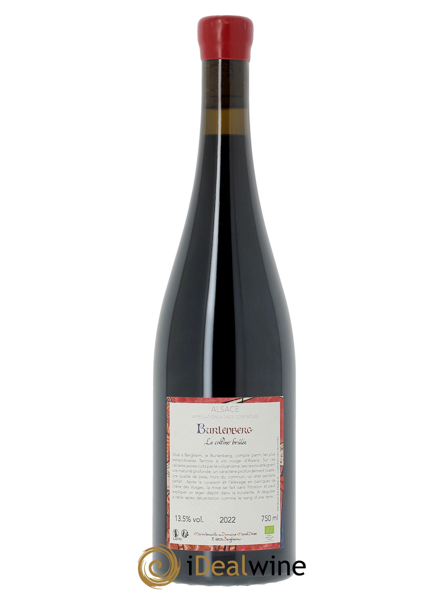 Alsace Burlenberg Marcel Deiss (Domaine) 2022 - Lot de 1 bouteille - 1
