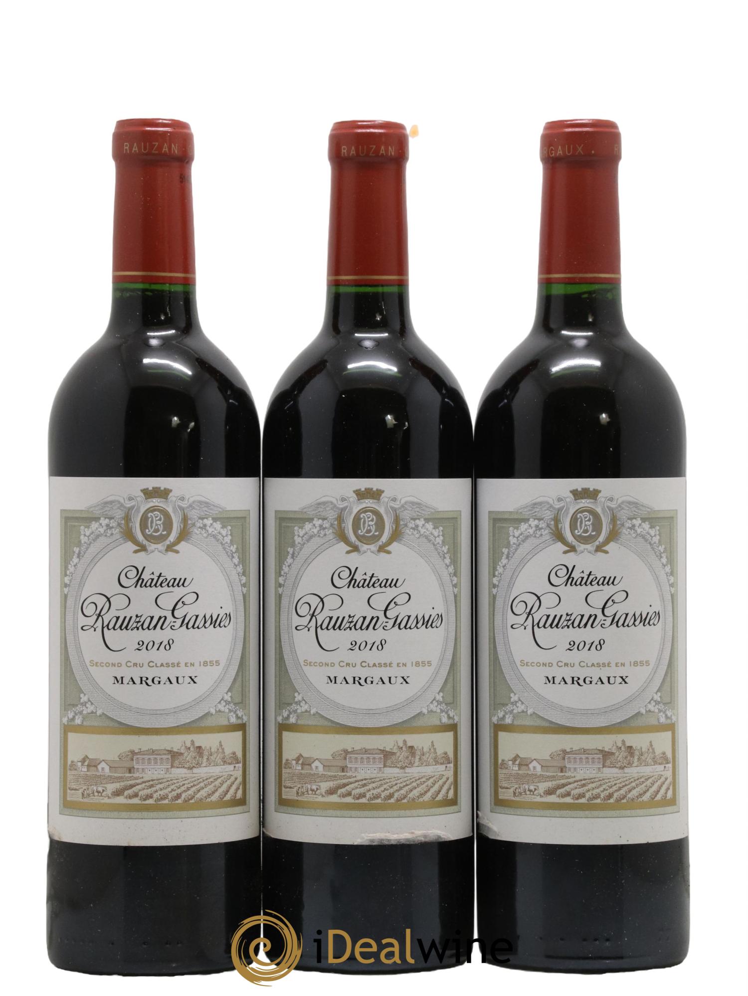 Château Rauzan-Gassies 2ème Grand Cru Classé 2018 - Lotto di 6 bottiglie - 2