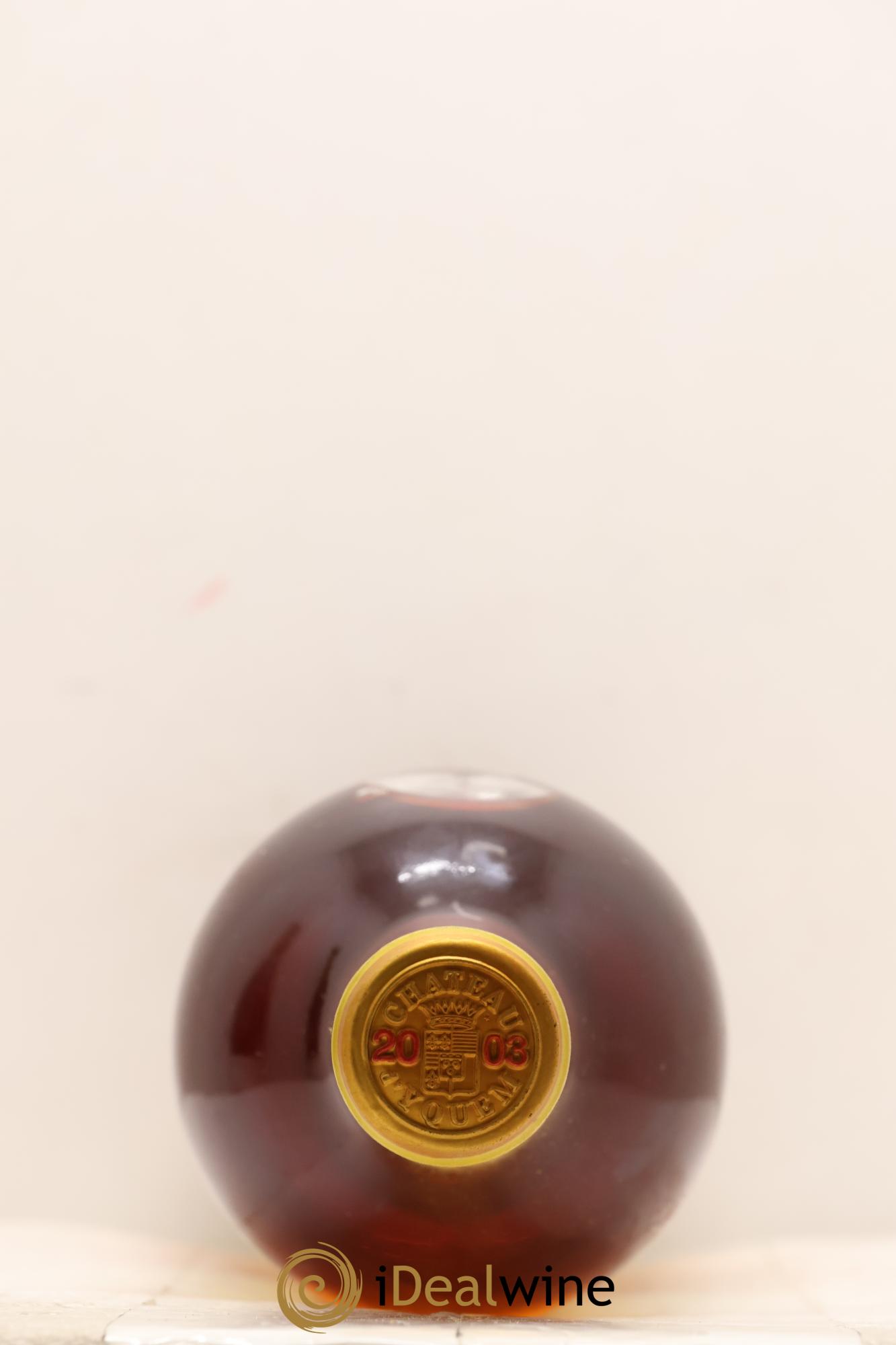 Château d' Yquem 1er Cru Classé Supérieur 2003 - Lot de 1 bouteille - 1